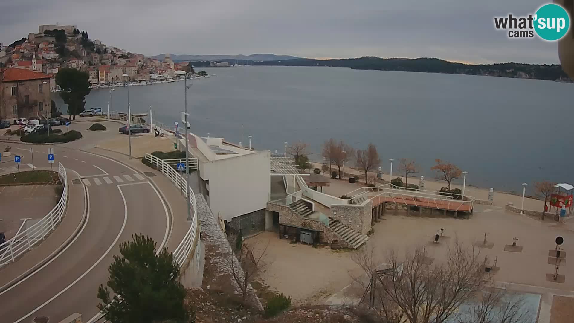 Web kamera Šibenik plaža Banj