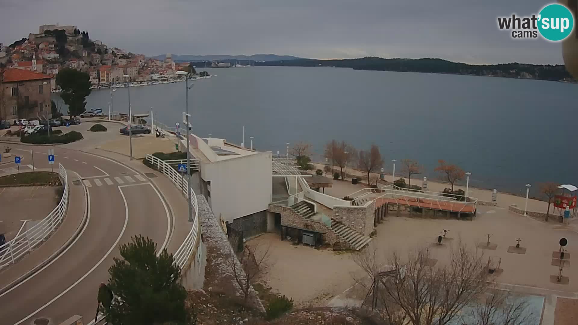 Kamera v živo Šibenik plaža Banj