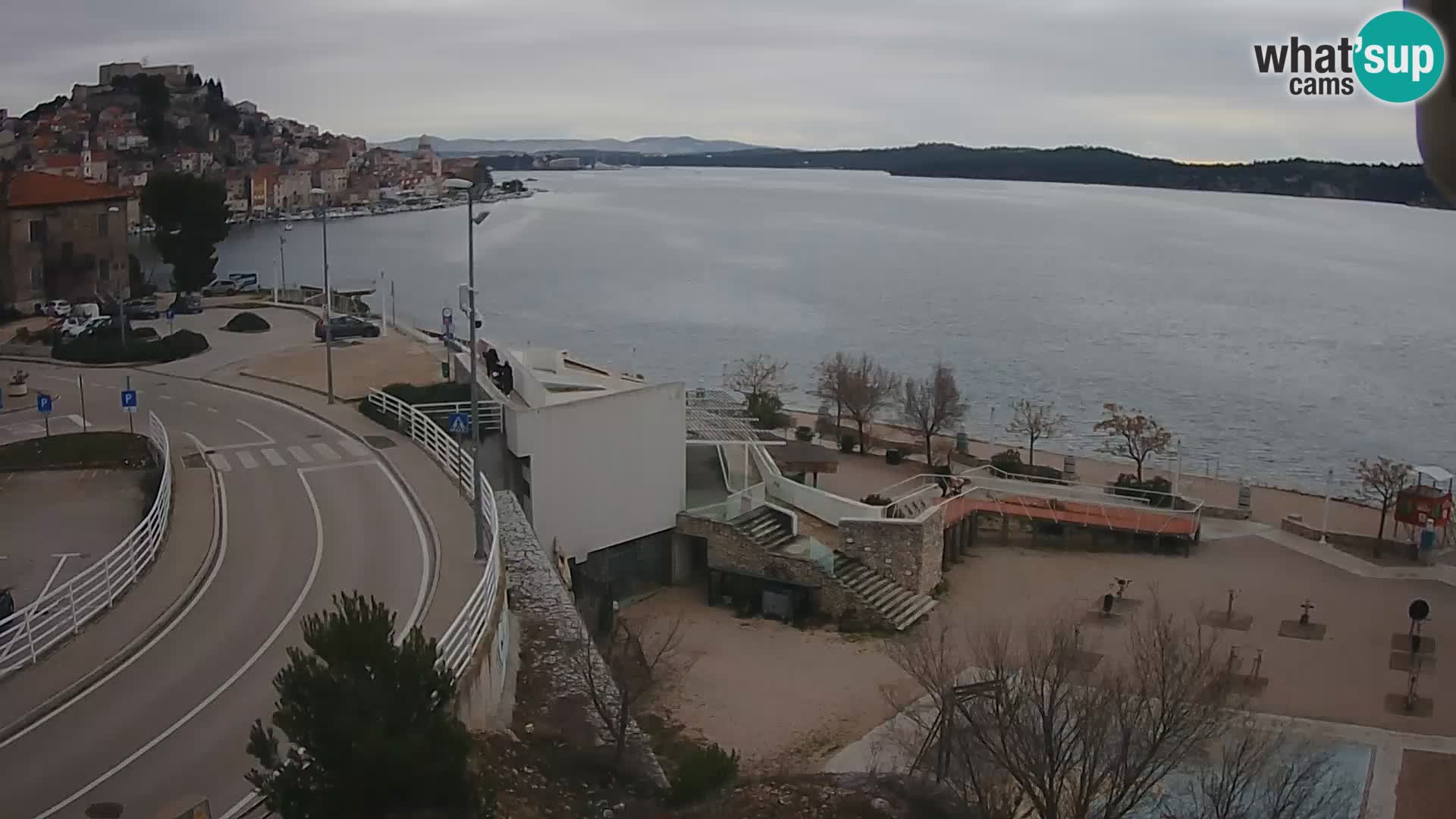 Šibenik webcam Beach Banj