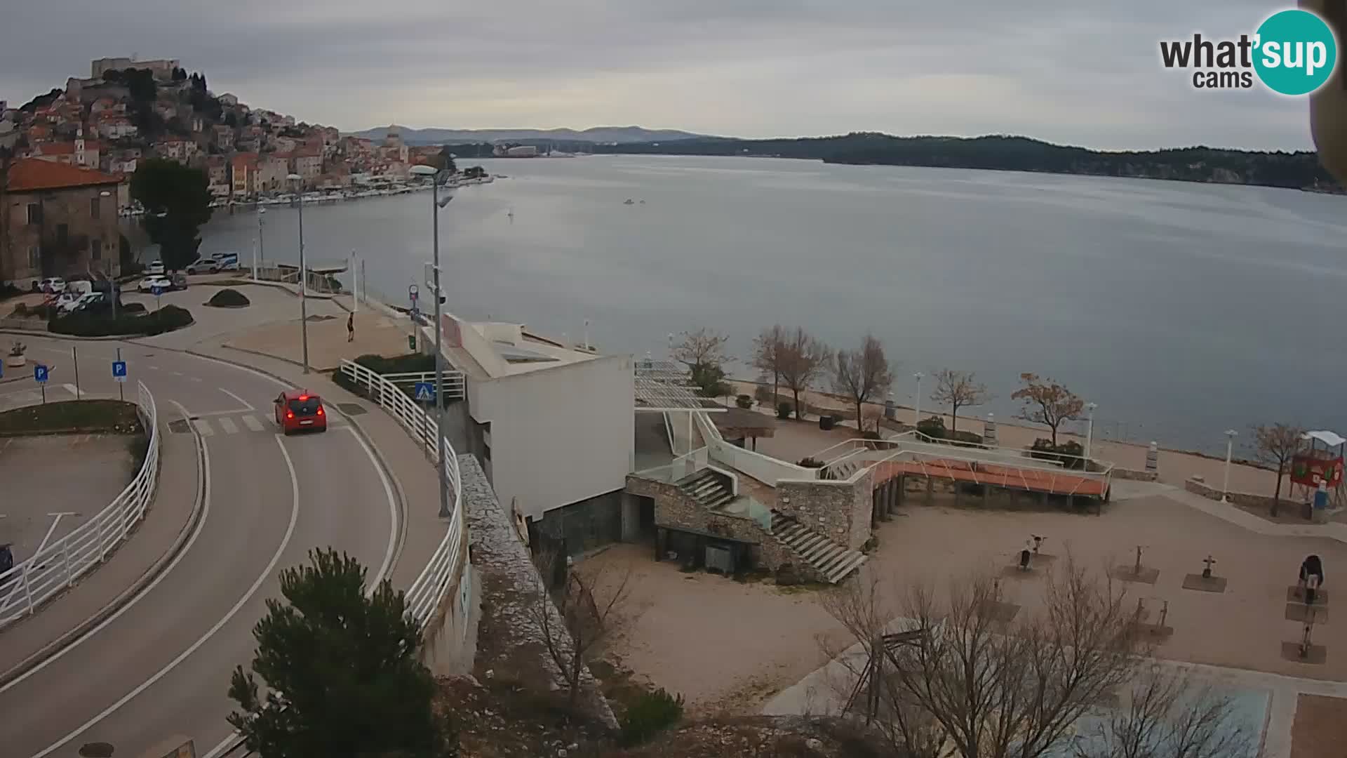 Web kamera Šibenik plaža Banj