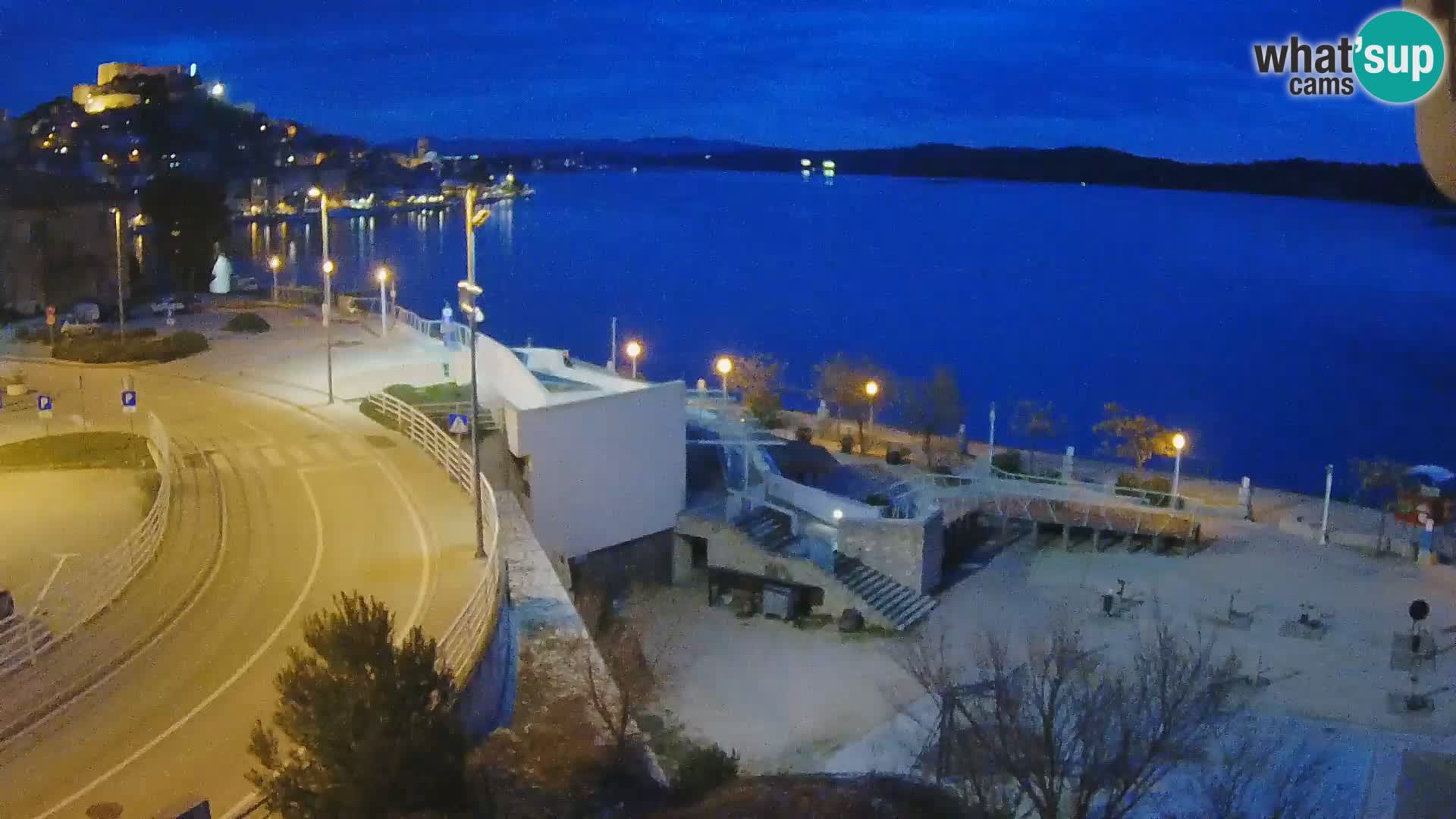 Web kamera Šibenik plaža Banj