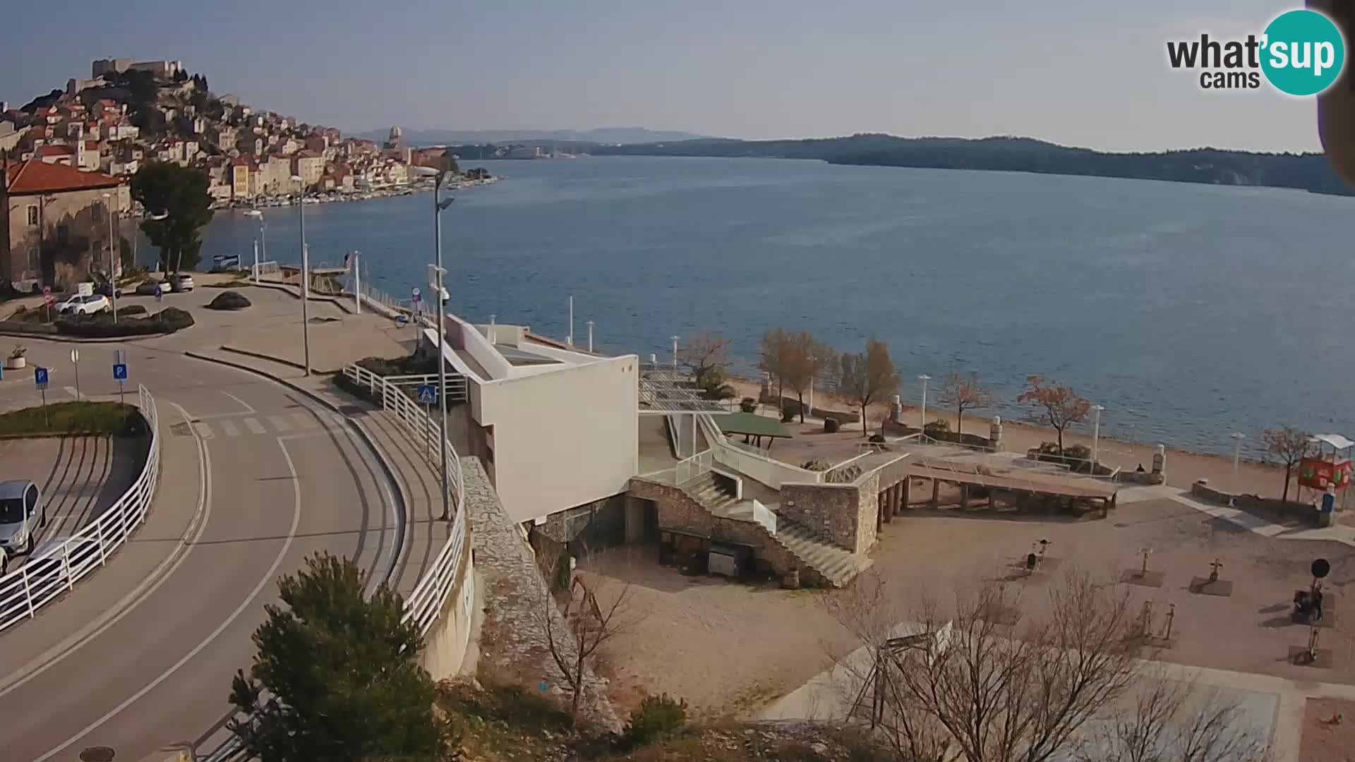 Šibenik webcam Beach Banj