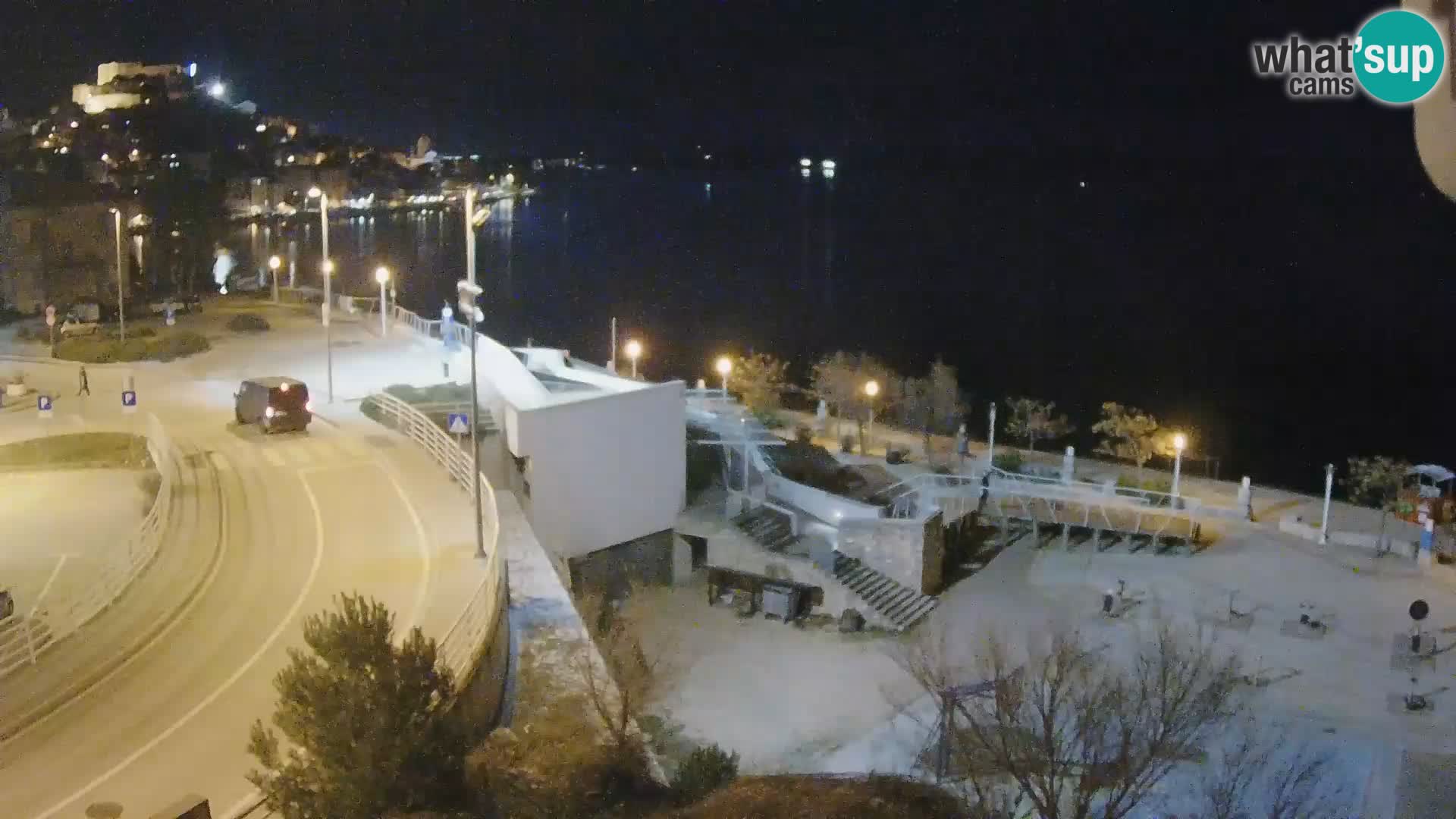 Kamera v živo Šibenik plaža Banj