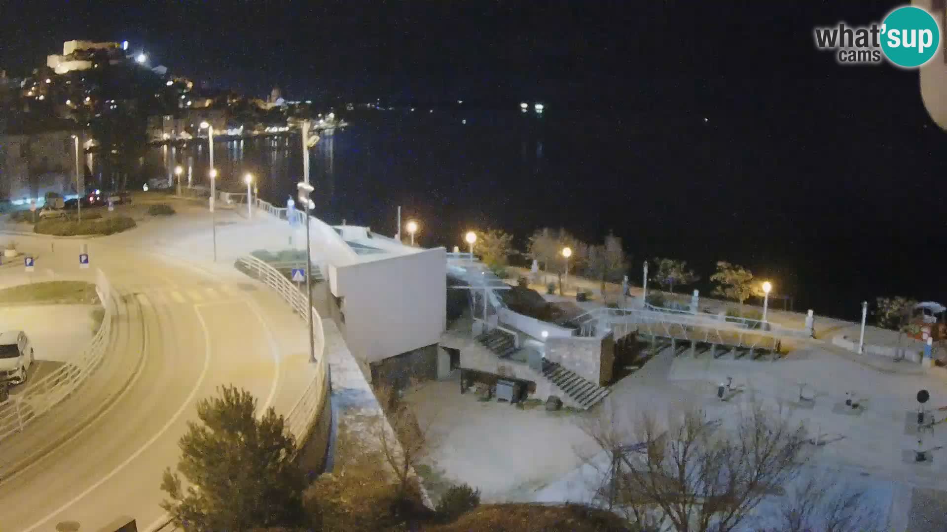 Šibenik webcam Beach Banj