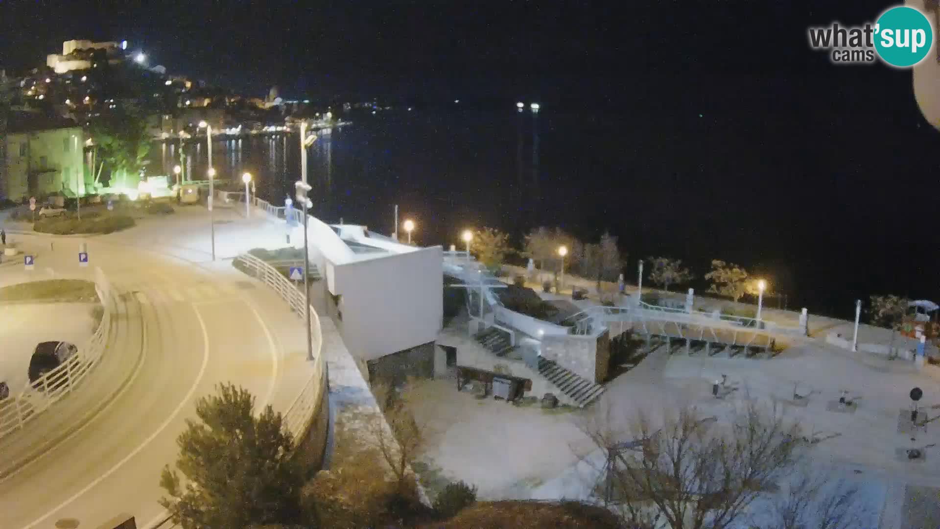 Livecam Sibenico spiaggia Banj