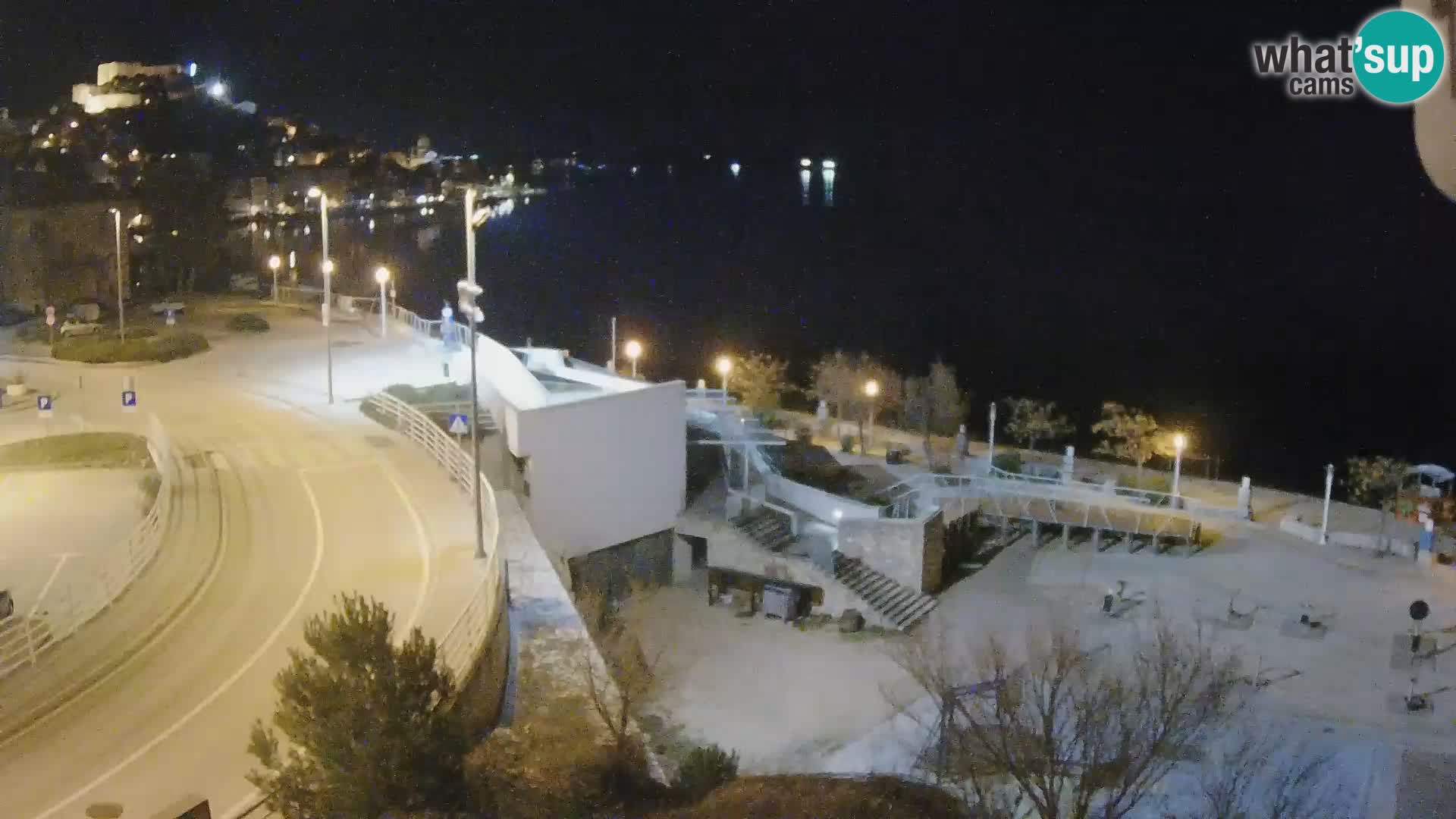 Šibenik webcam Beach Banj