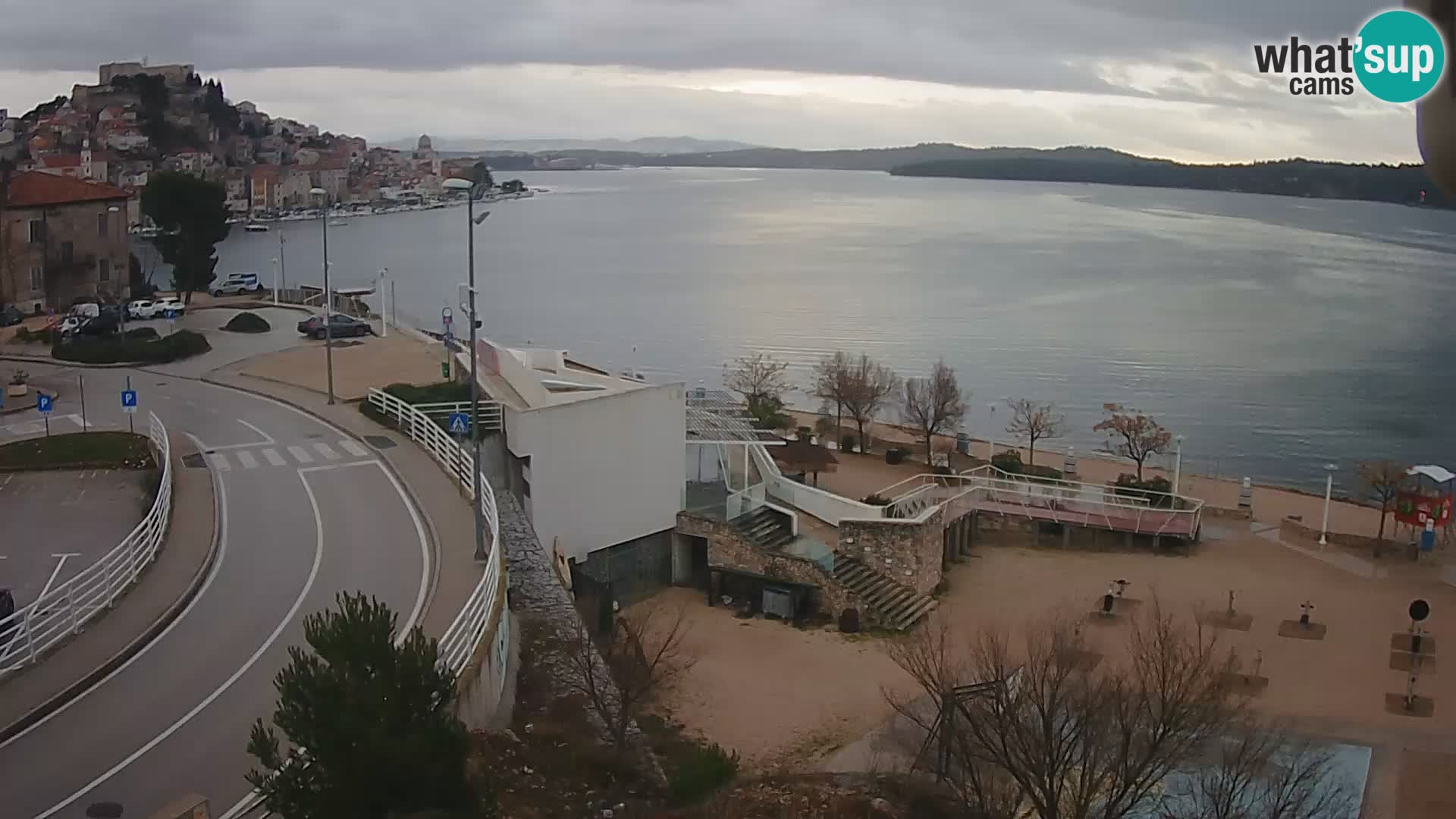 Live Cam Šibenik plage Banj