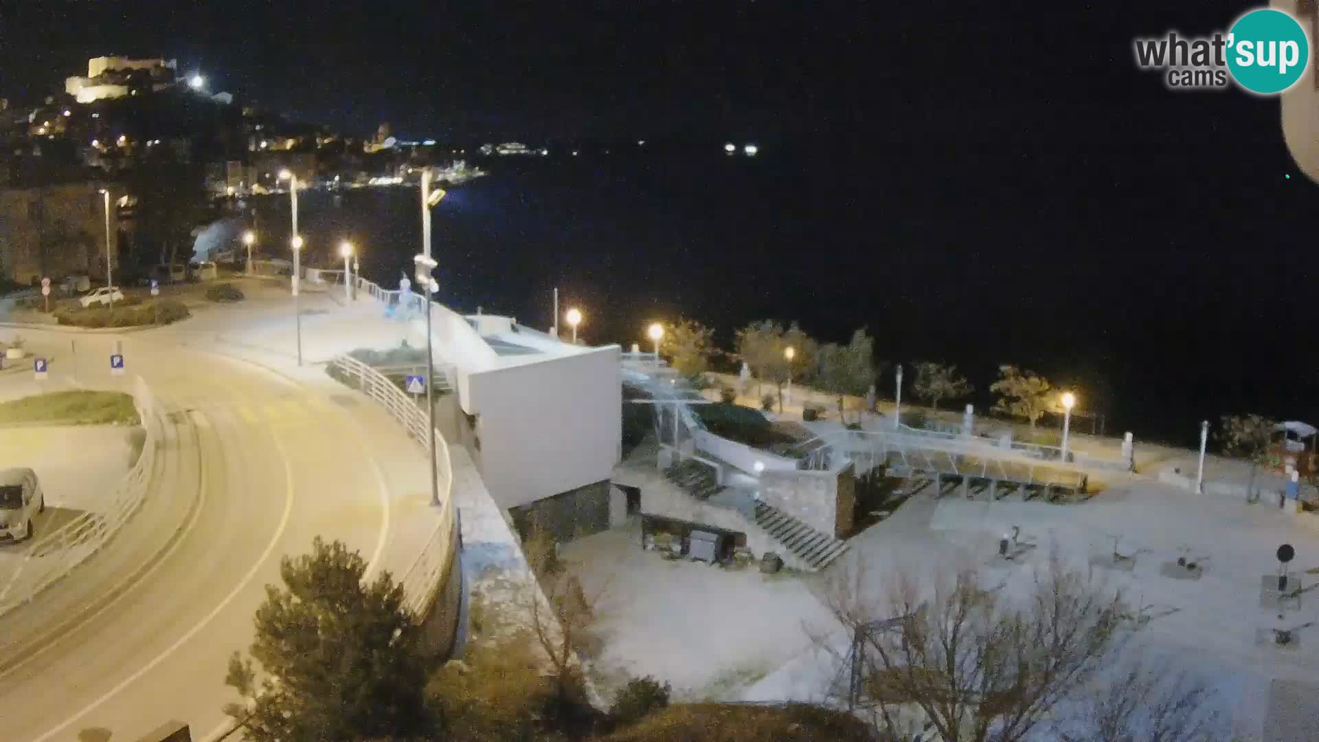 Šibenik webcam Beach Banj