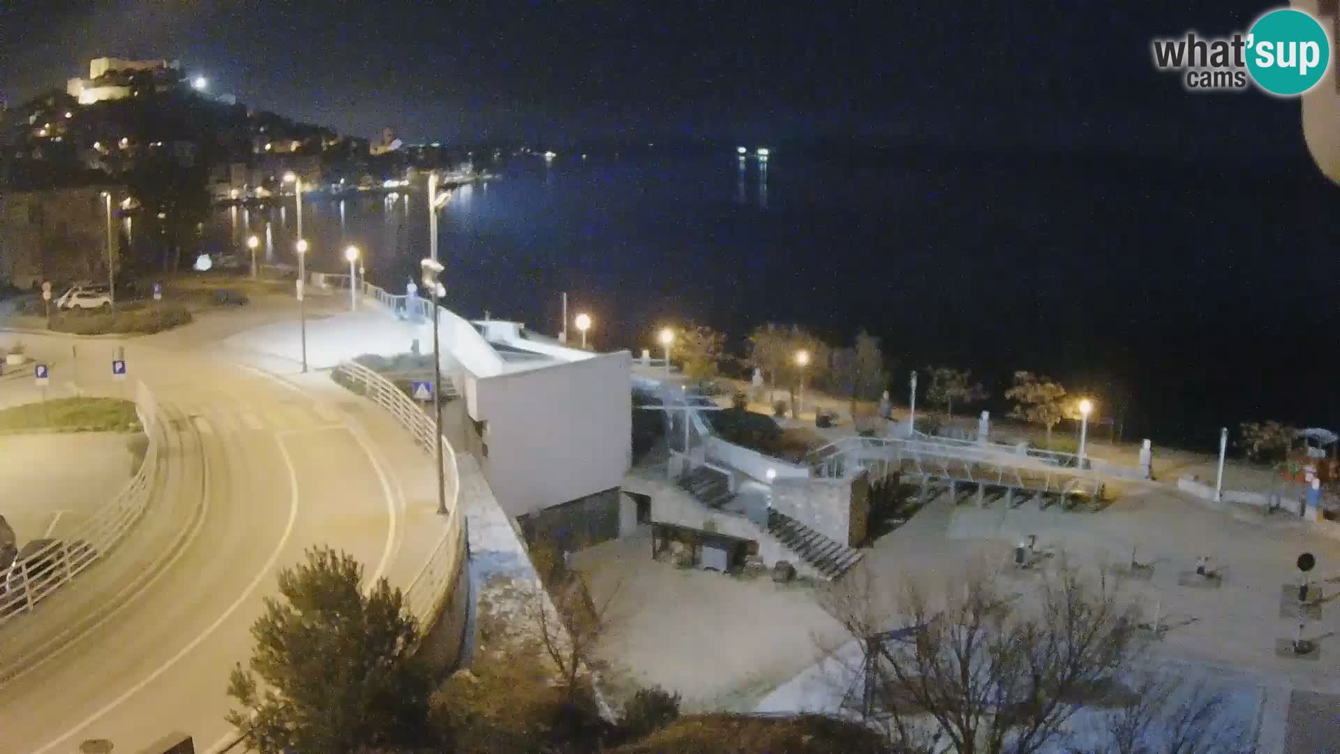 Šibenik webcam Beach Banj