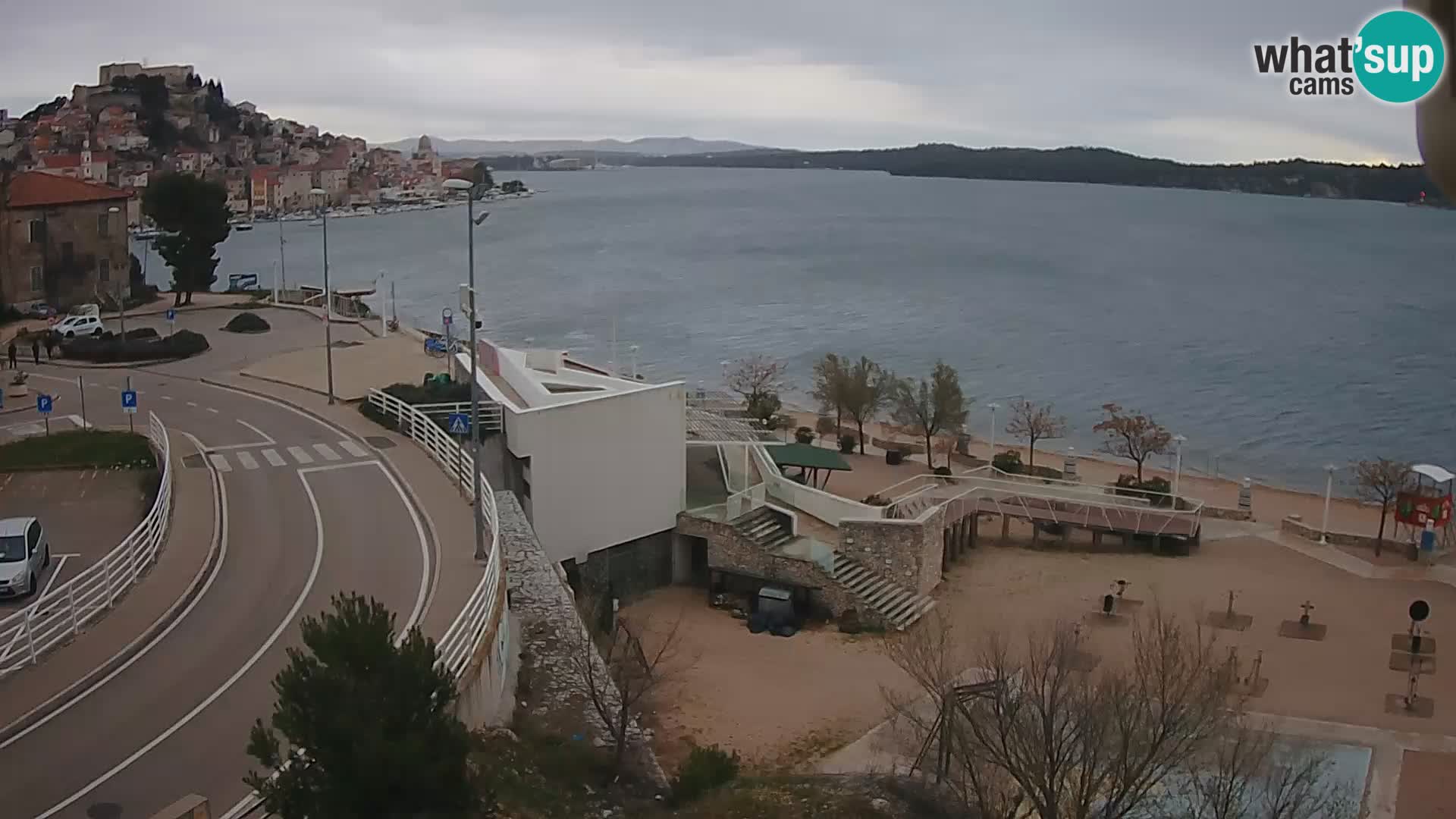 Webcam Šibenik Strand Banj