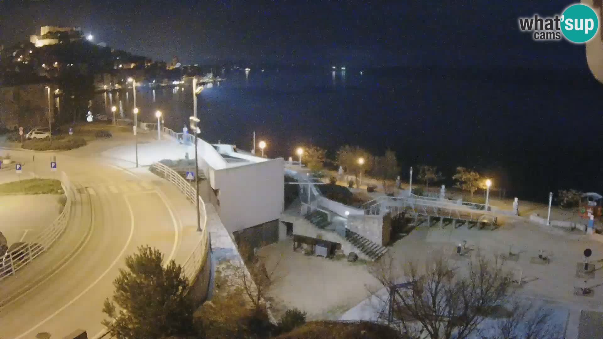 Live Cam Šibenik plage Banj