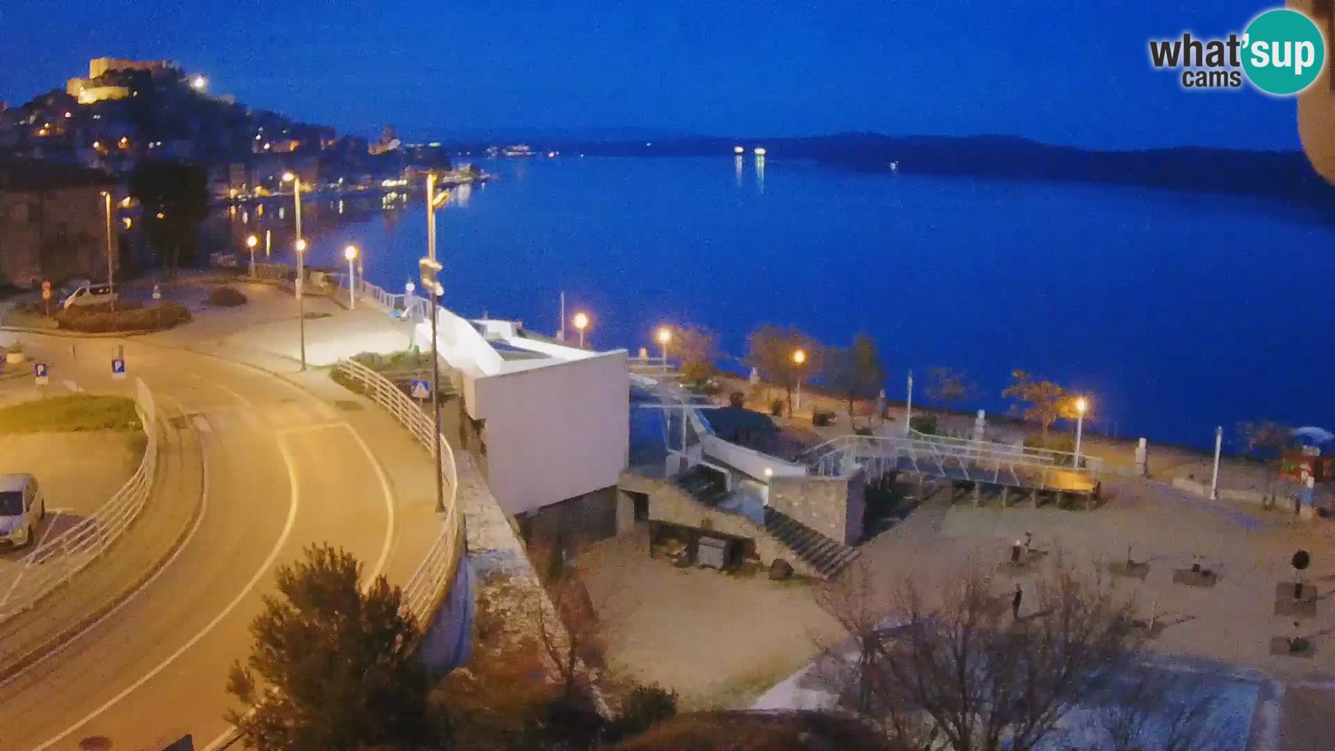 Kamera v živo Šibenik plaža Banj