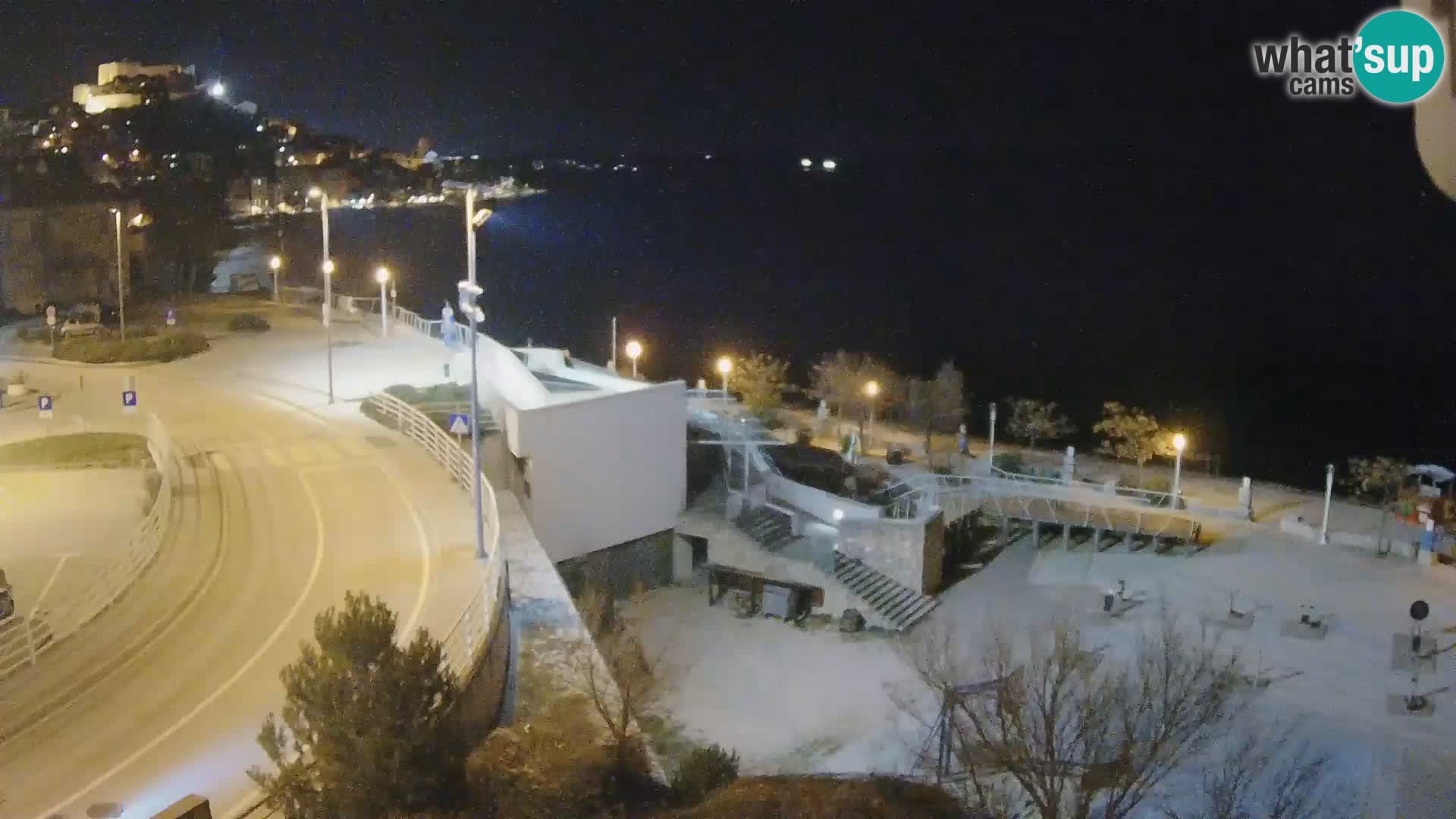 Šibenik webcam Beach Banj