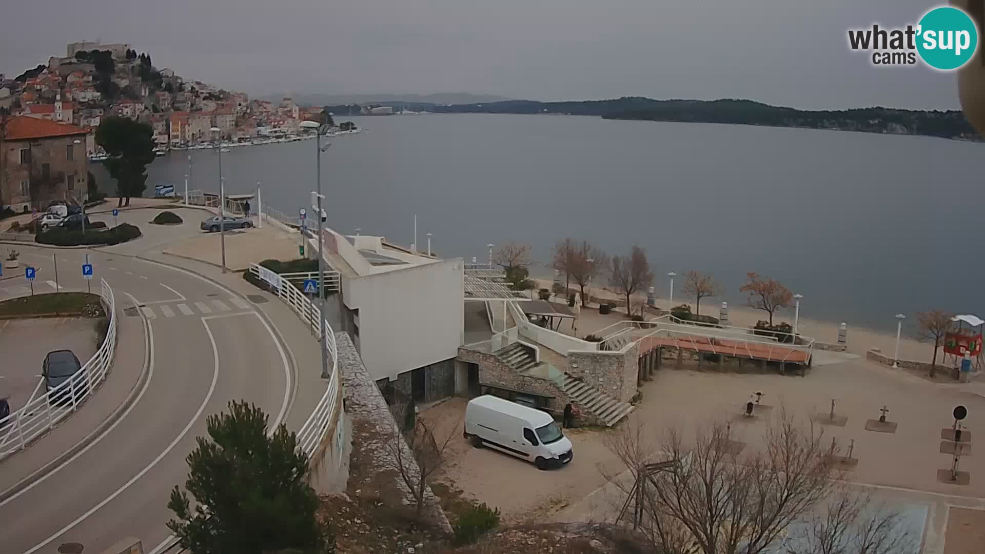Web kamera Šibenik plaža Banj