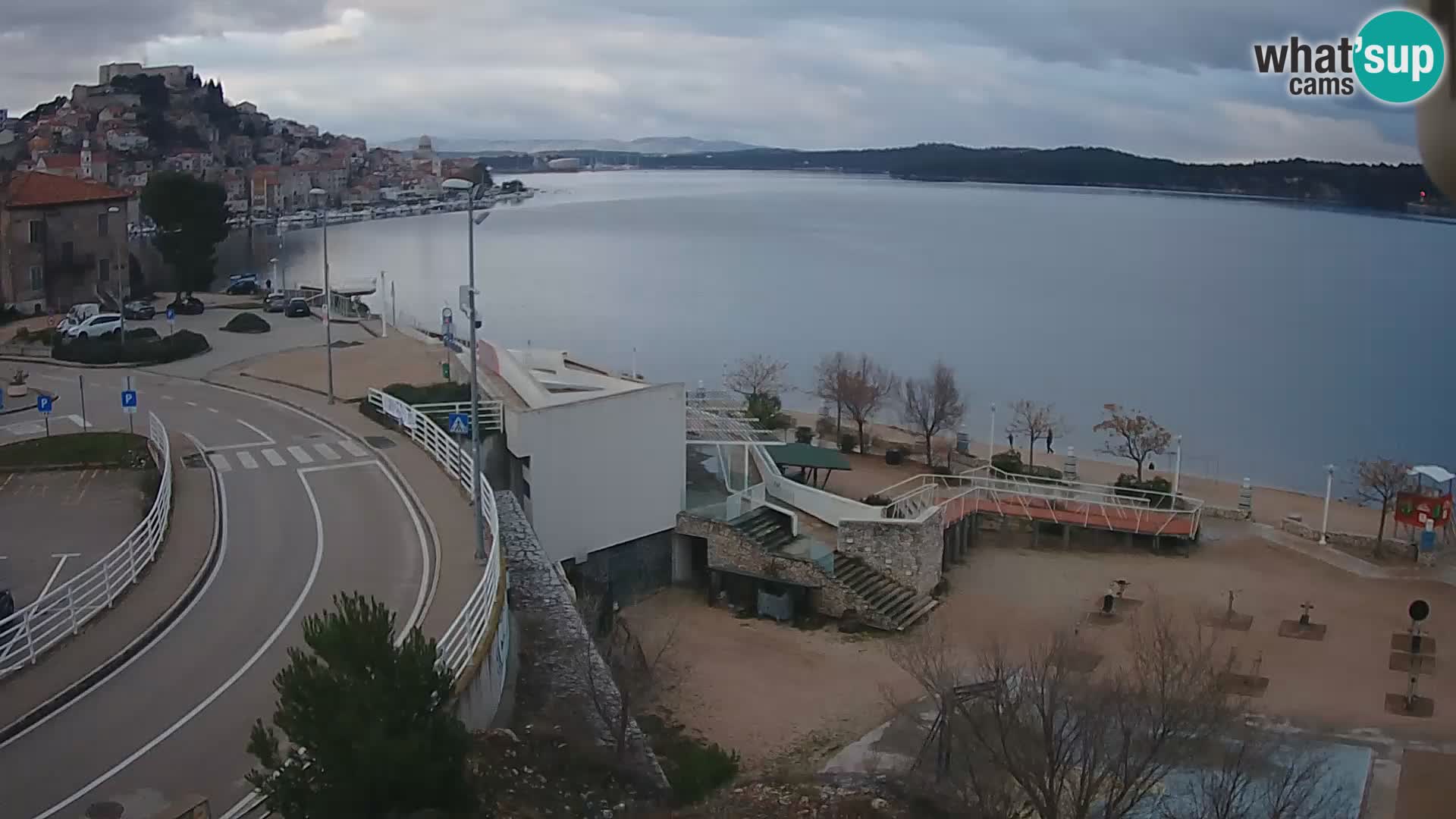 Webcam Šibenik Strand Banj