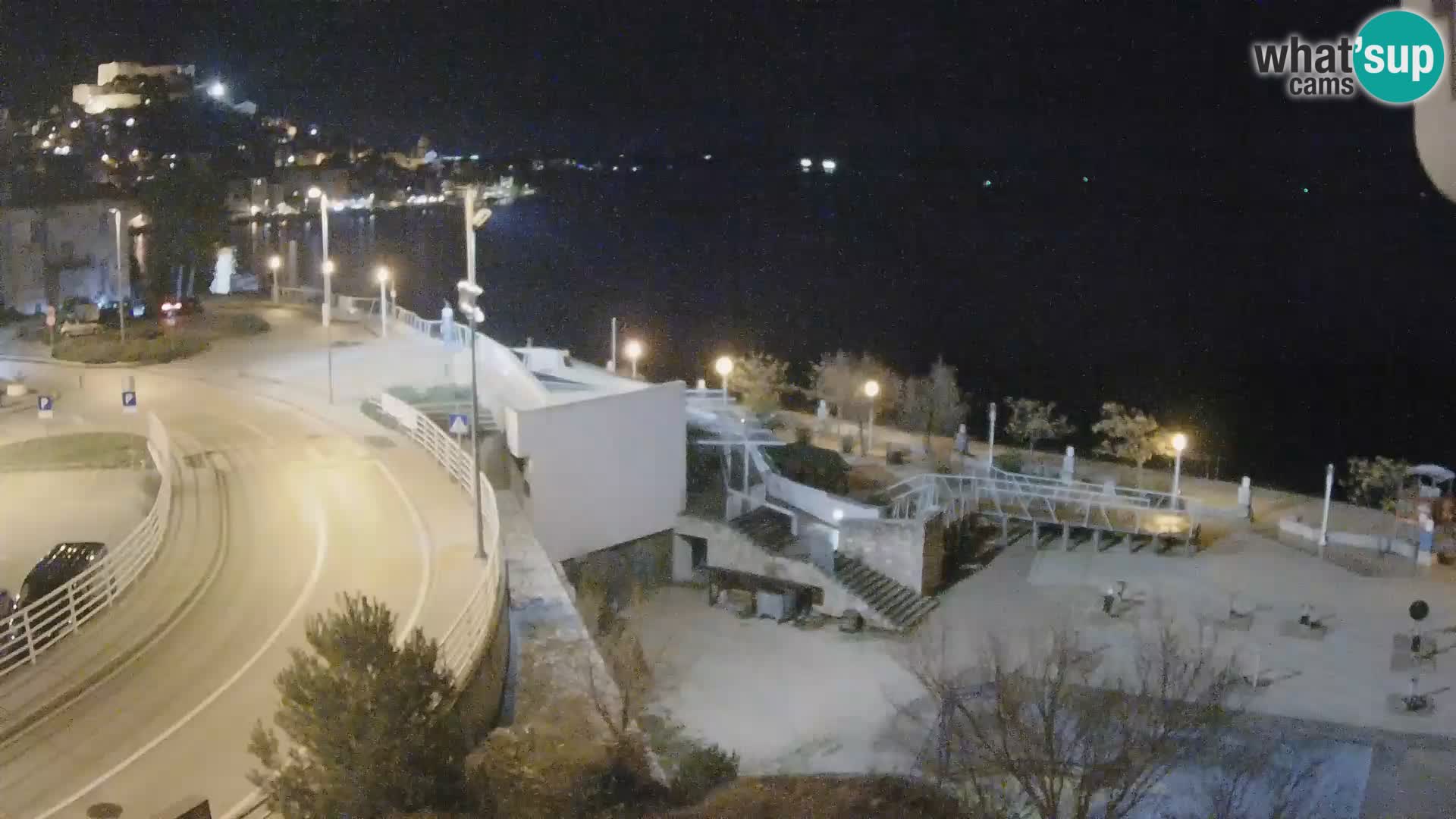 Šibenik webcam Beach Banj