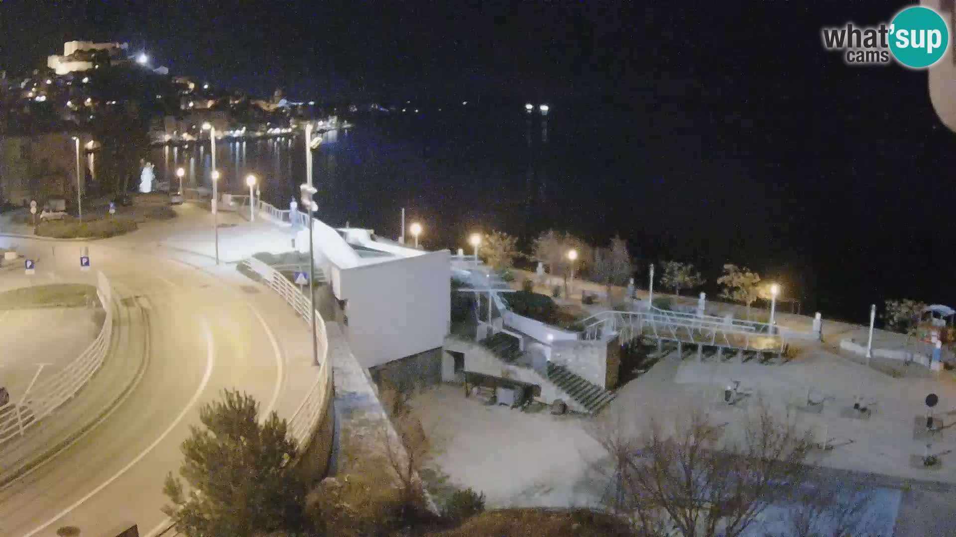 Live Cam Šibenik plage Banj