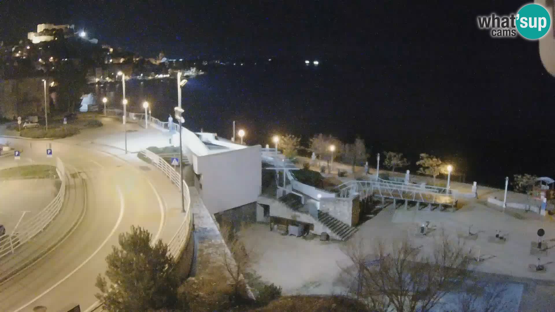 Šibenik webcam Beach Banj