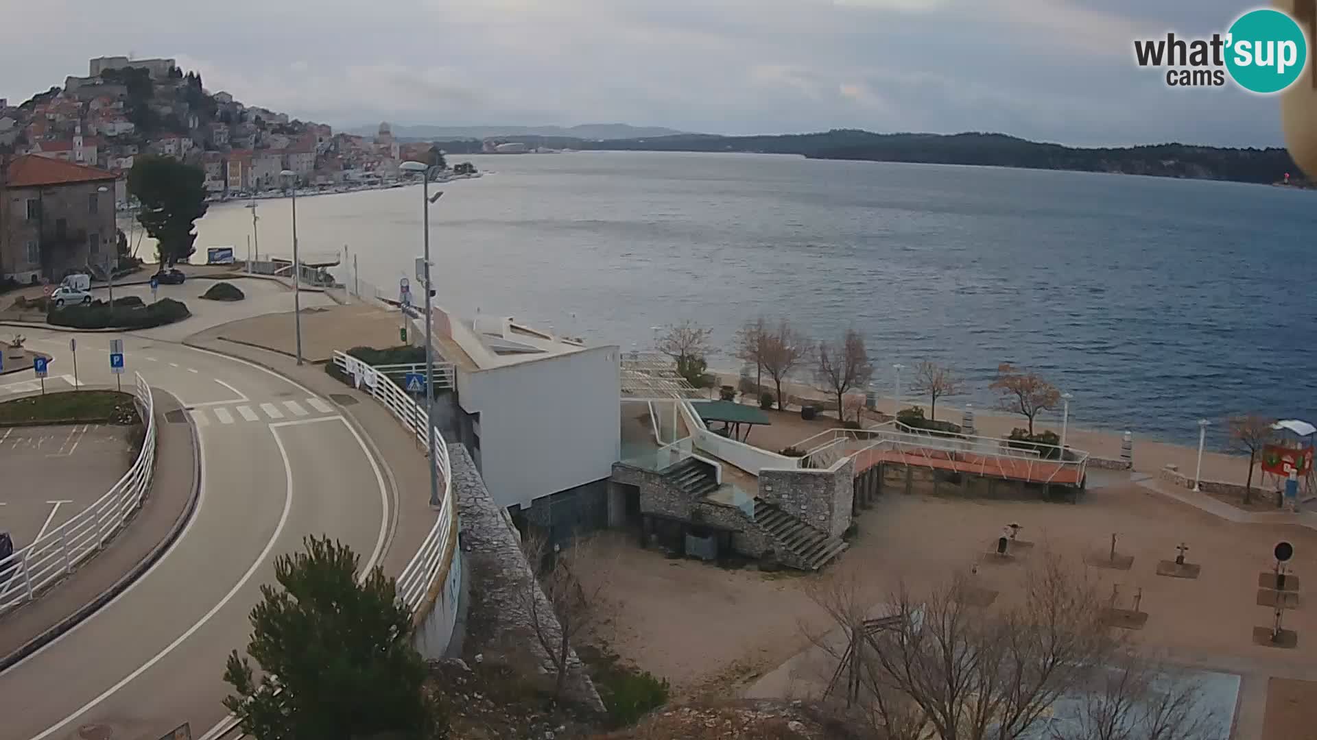 Live Cam Šibenik plage Banj