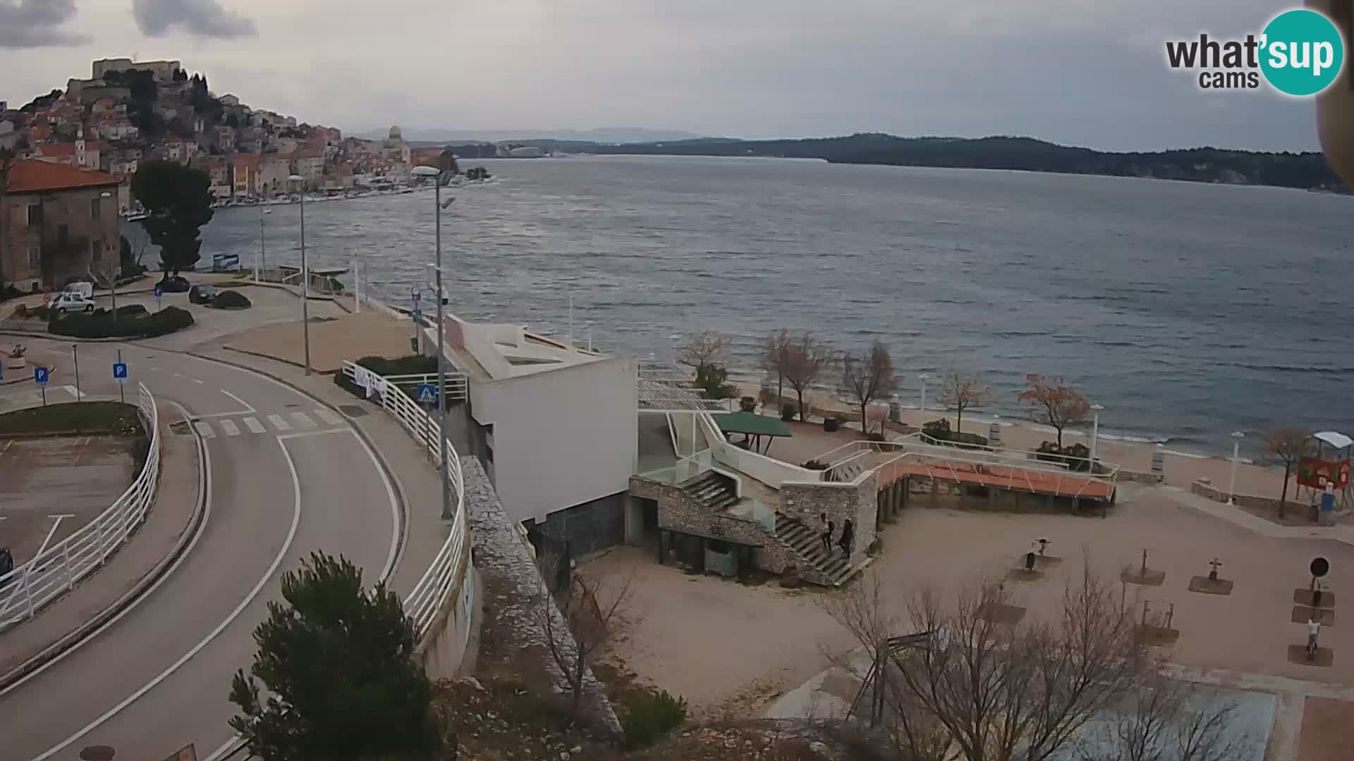 Kamera v živo Šibenik plaža Banj