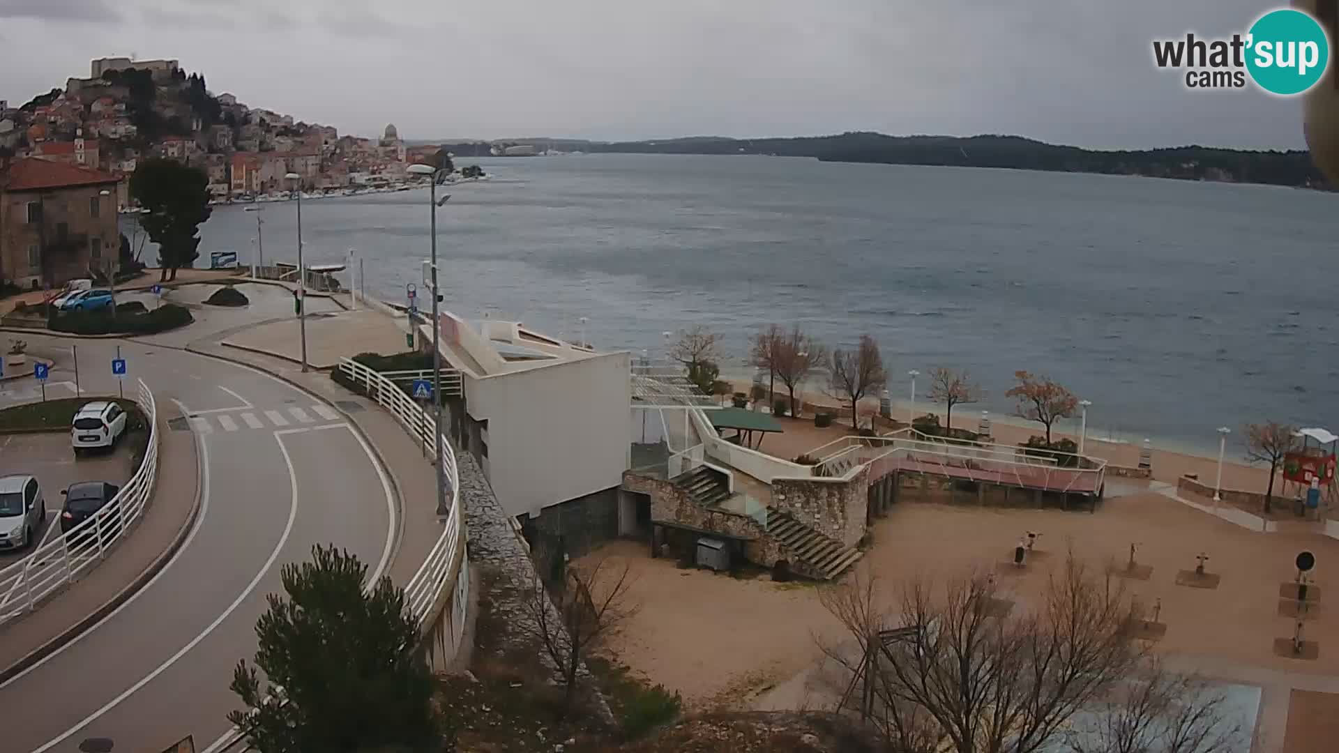 Kamera v živo Šibenik plaža Banj