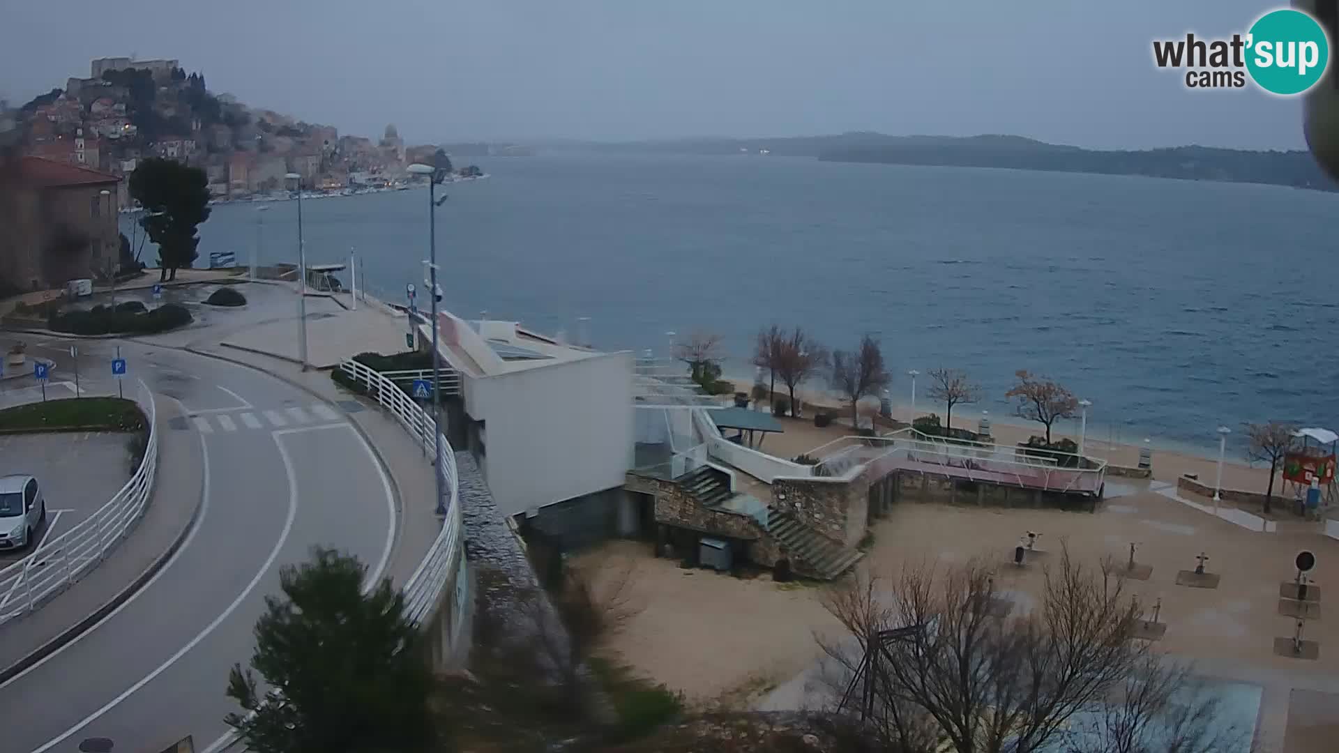 Webcam Šibenik Strand Banj