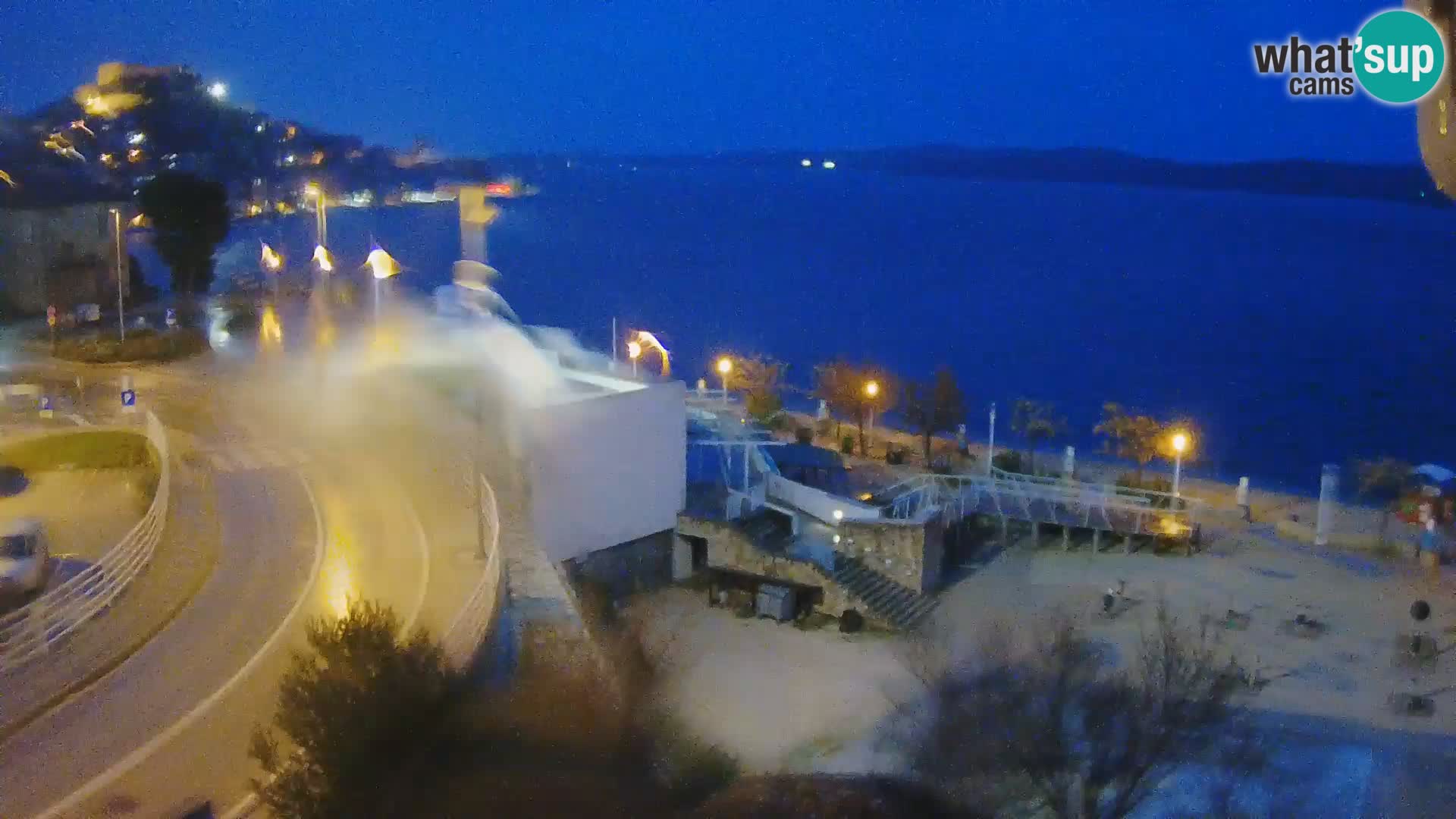 Livecam Sibenico spiaggia Banj