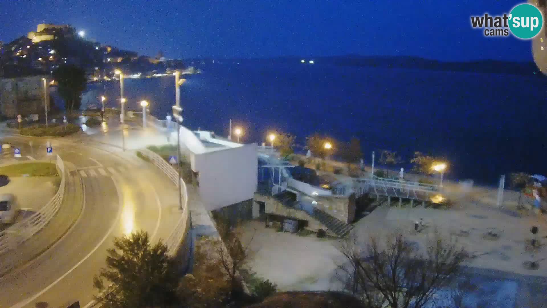 Webcam Šibenik Strand Banj