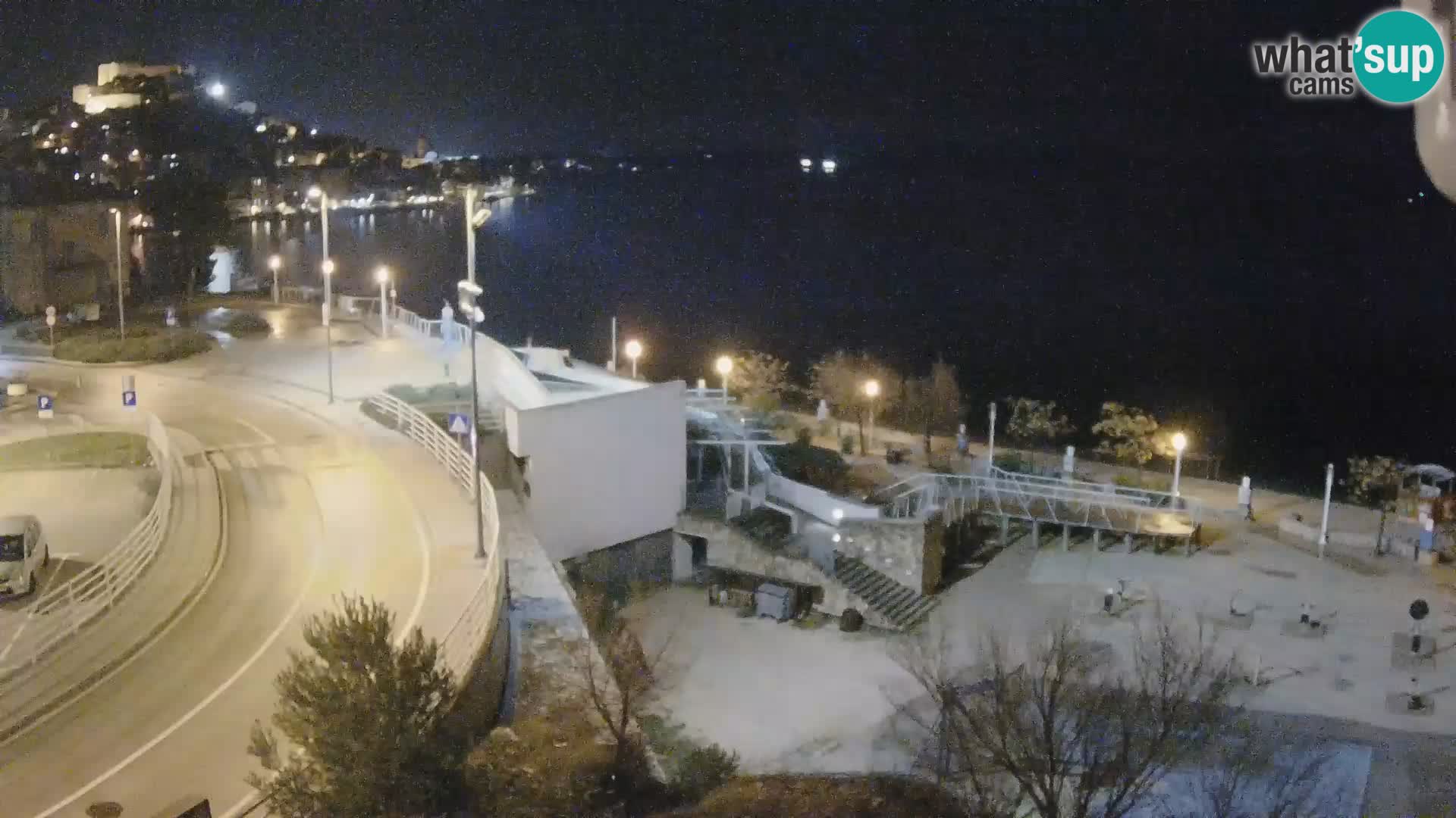 Kamera v živo Šibenik plaža Banj