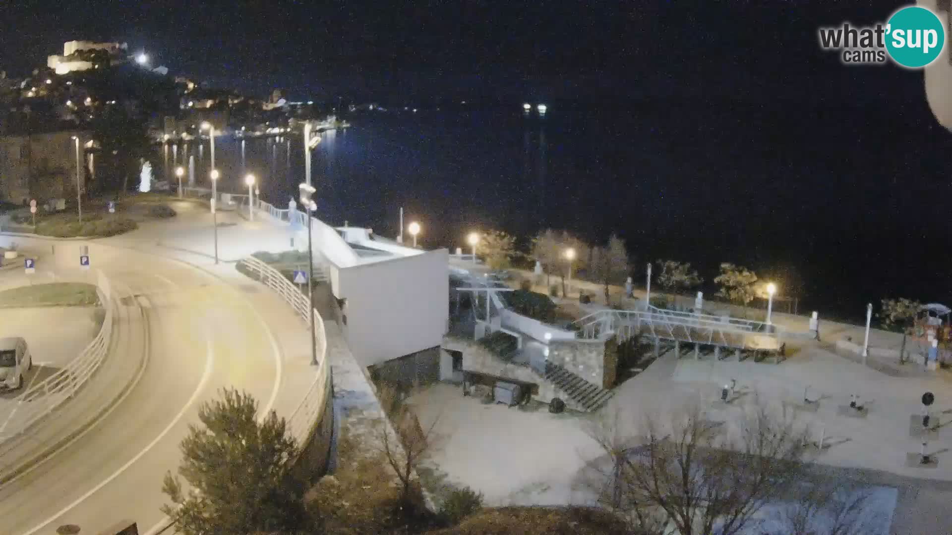Live Cam Šibenik plage Banj