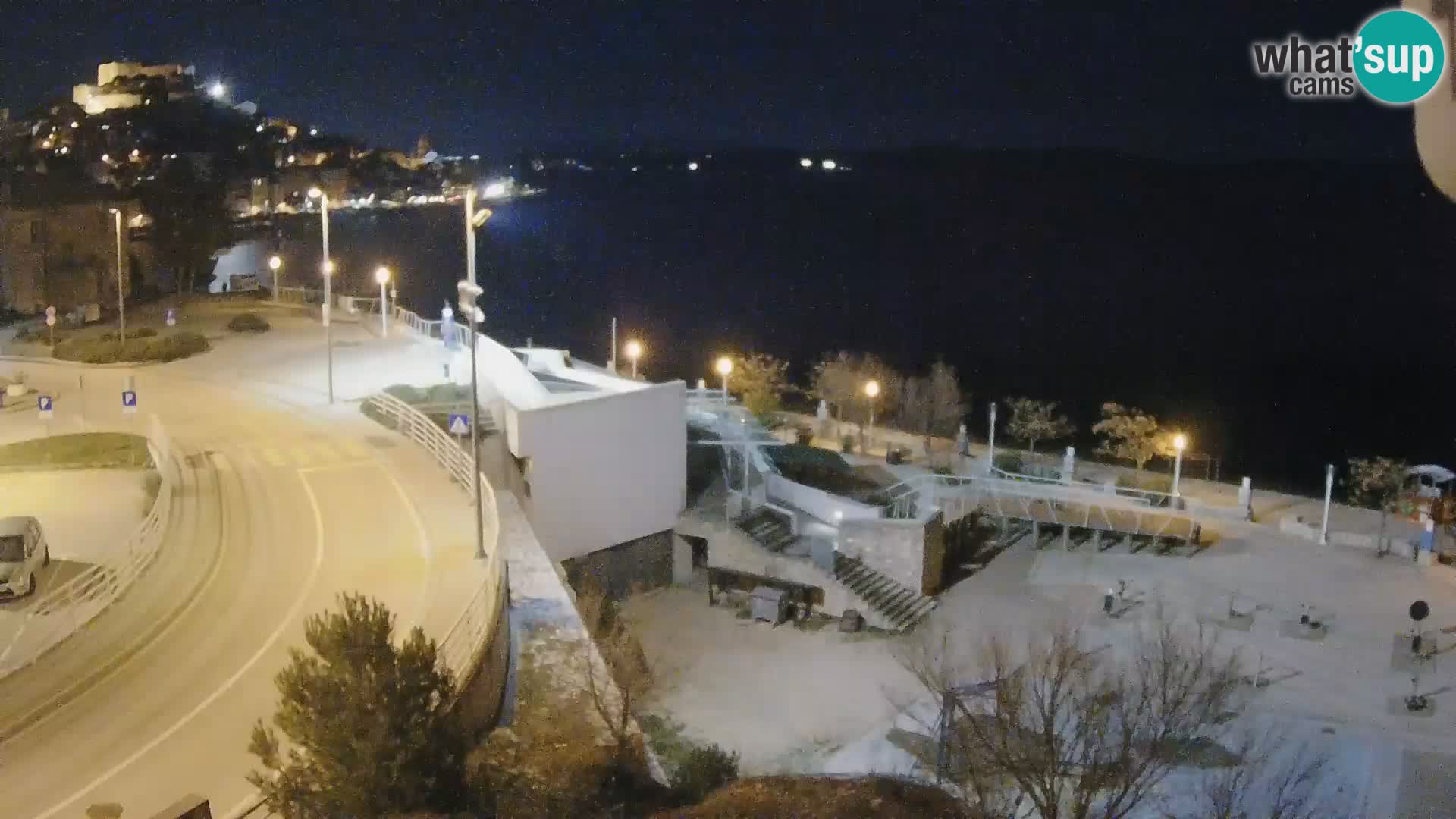 Webcam Šibenik Strand Banj