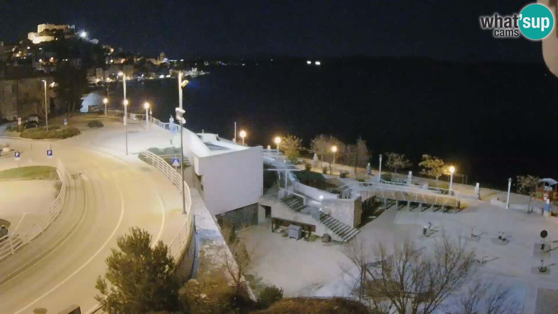 Šibenik webcam Beach Banj