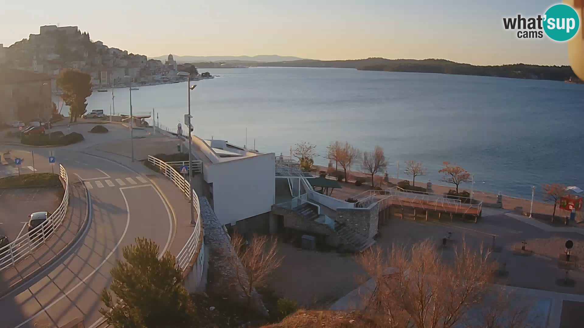 Šibenik webcam Beach Banj