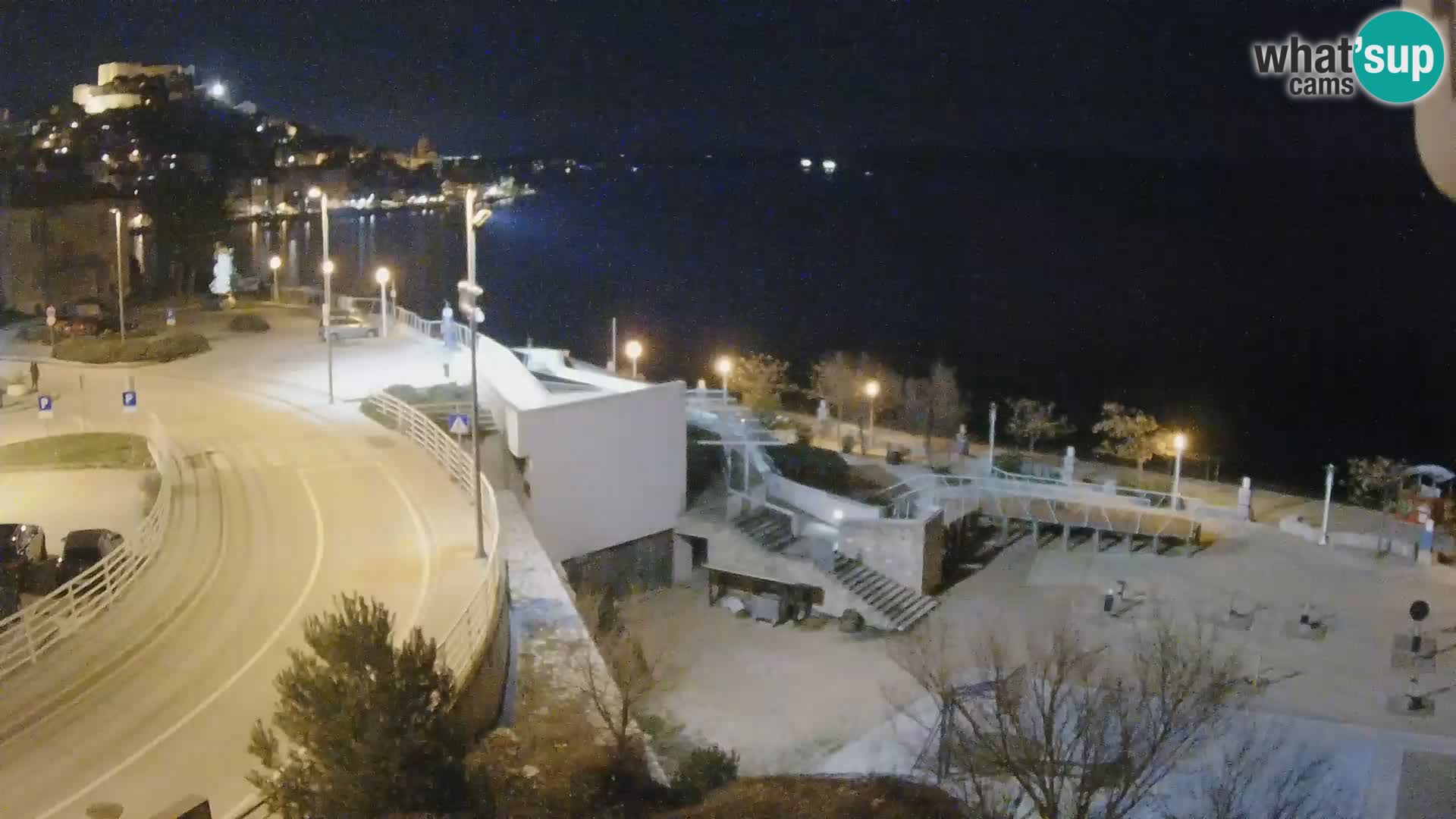 Web kamera Šibenik plaža Banj