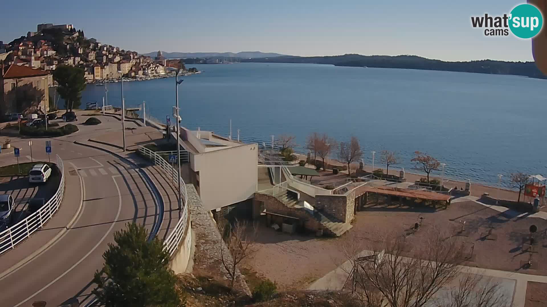Web kamera Šibenik plaža Banj