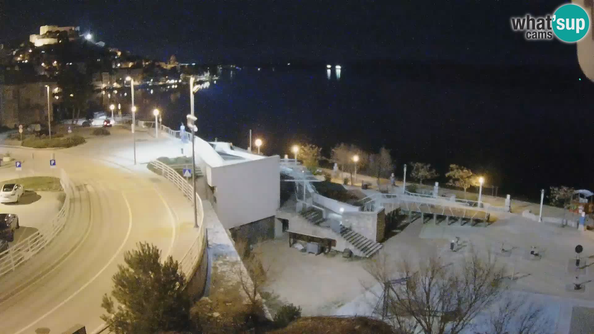 Šibenik webcam Beach Banj