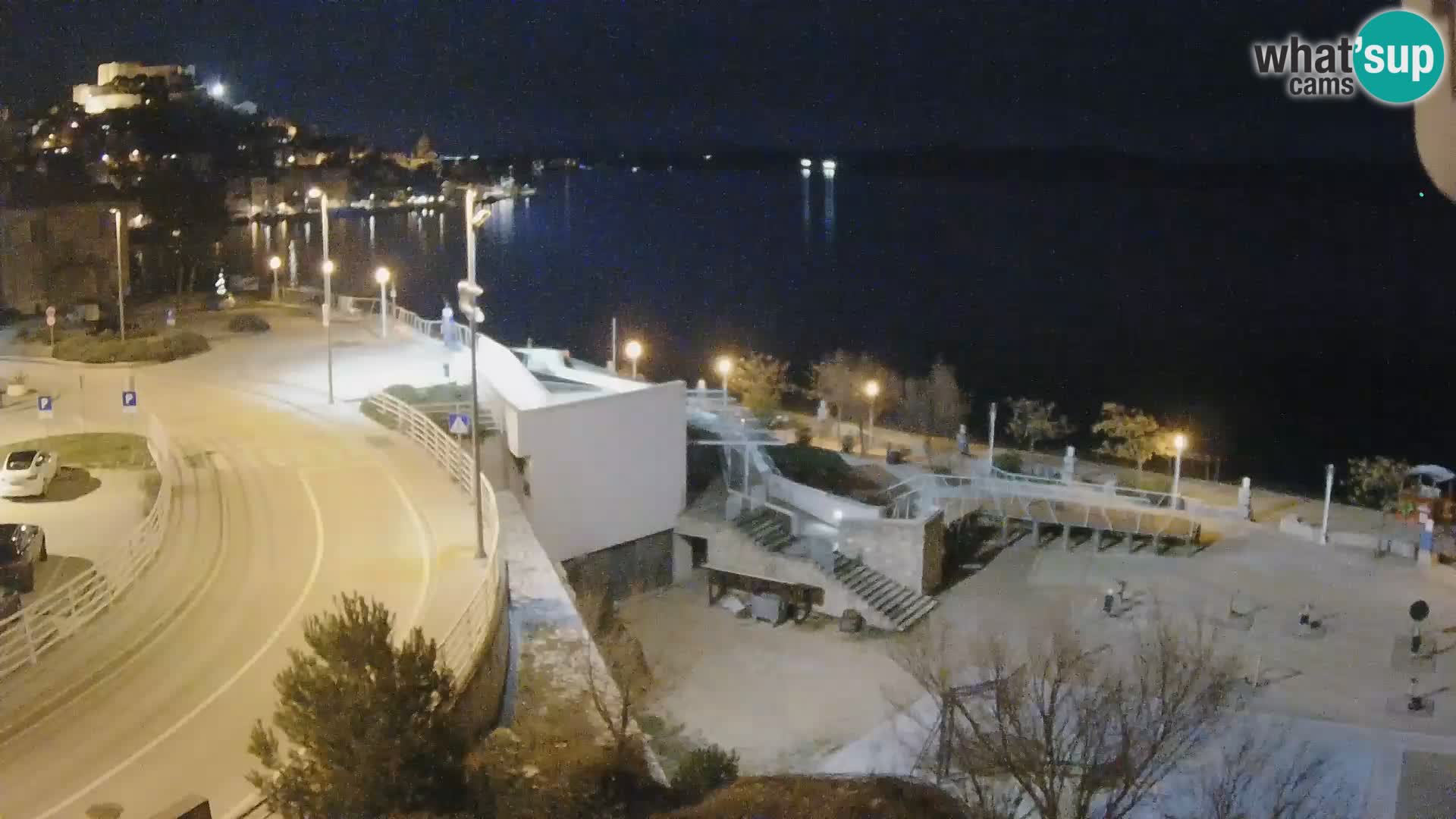 Kamera v živo Šibenik plaža Banj