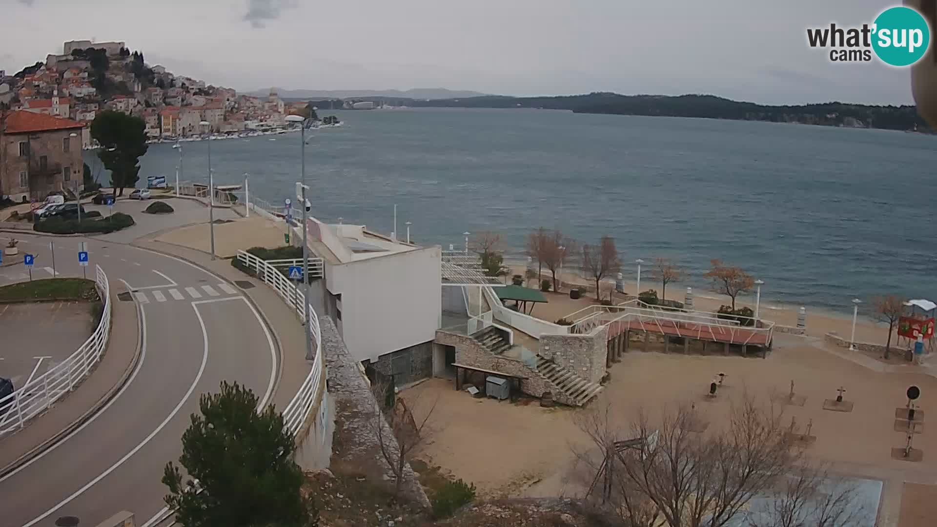 Web kamera Šibenik plaža Banj