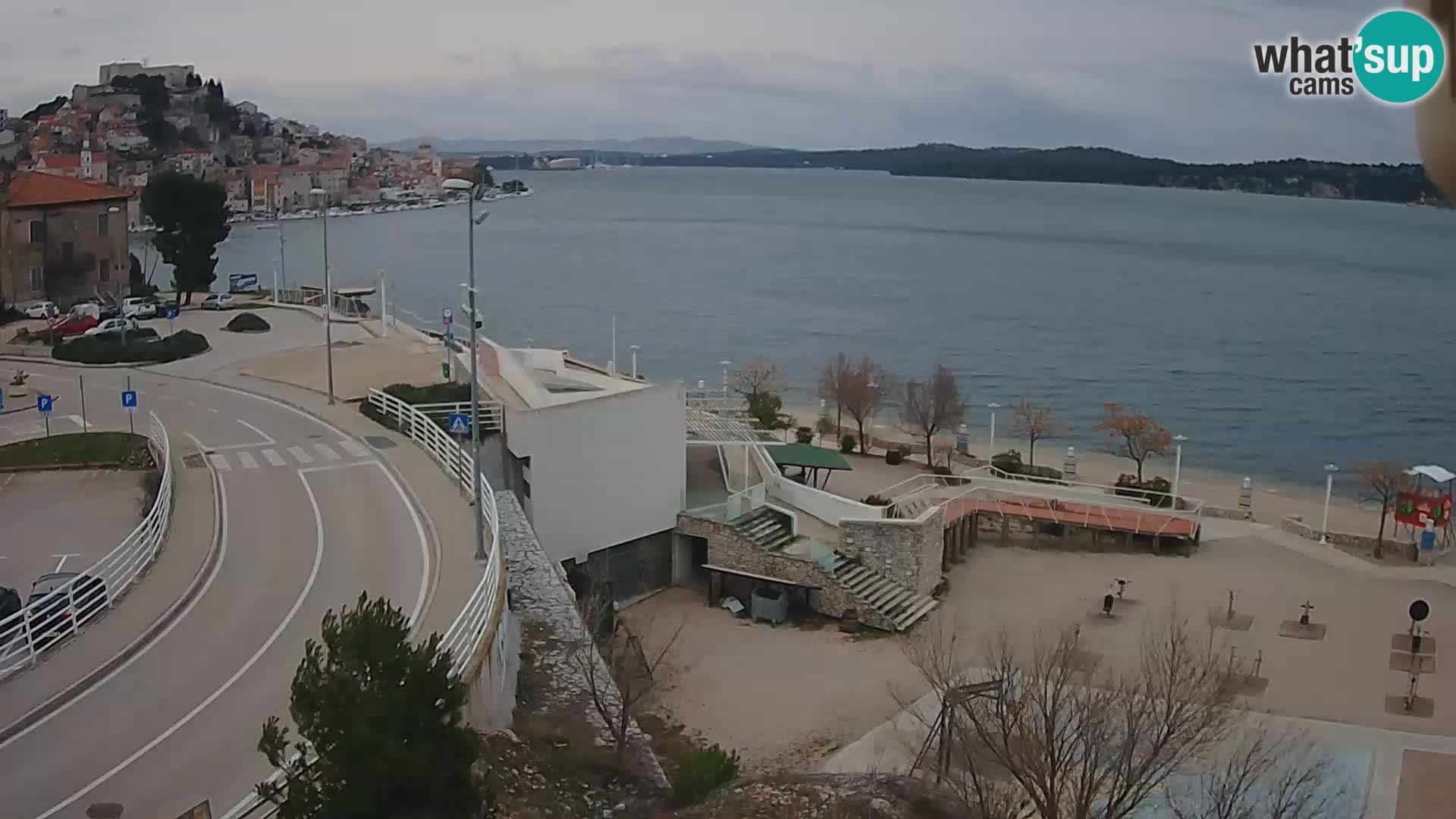Kamera v živo Šibenik plaža Banj