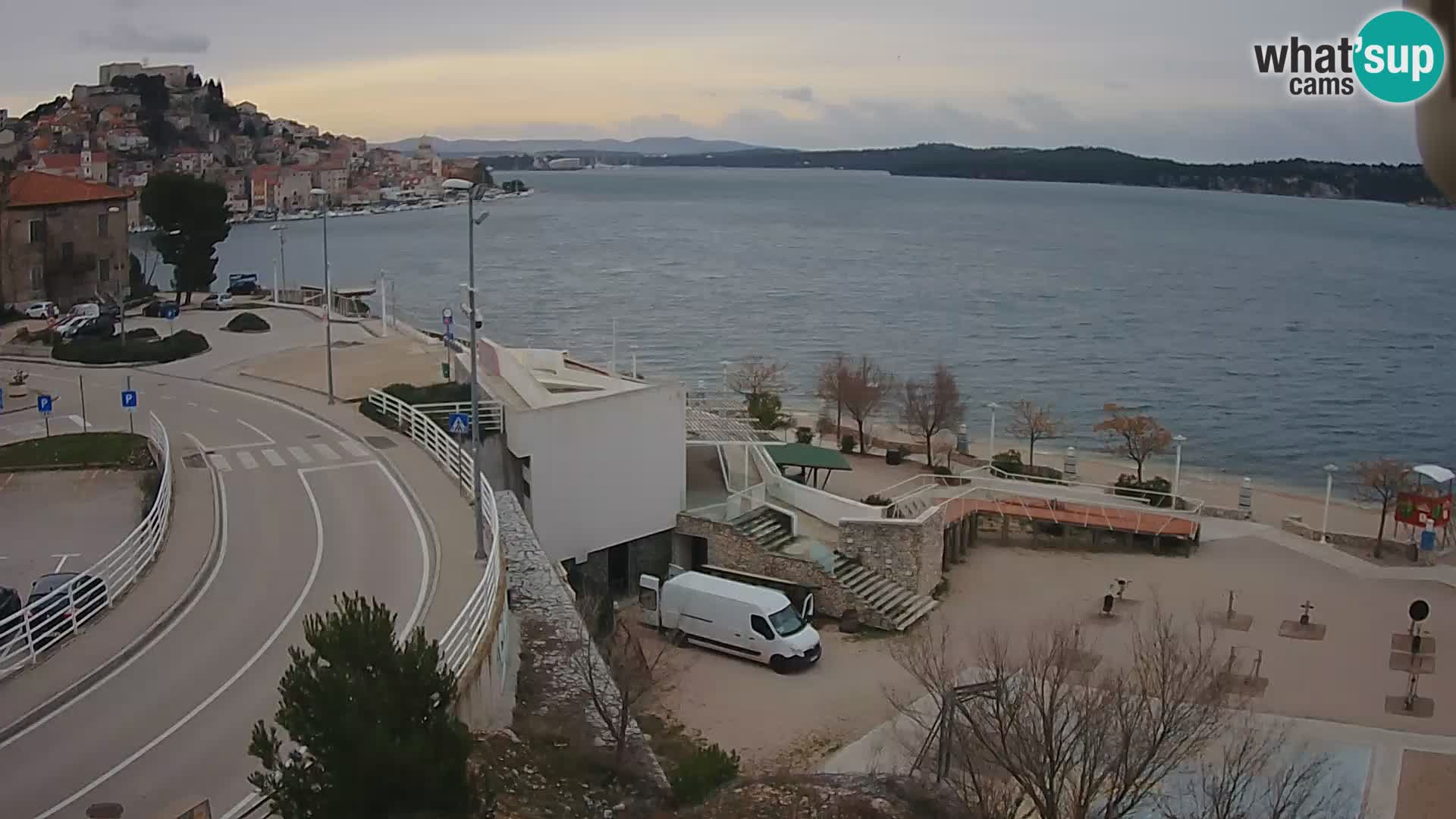 Kamera v živo Šibenik plaža Banj