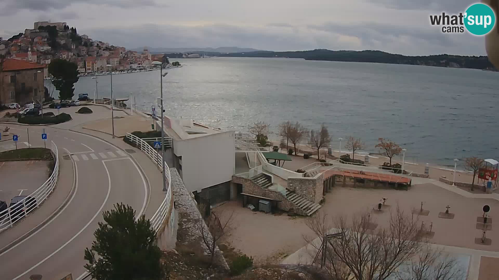 Livecam Sibenico spiaggia Banj