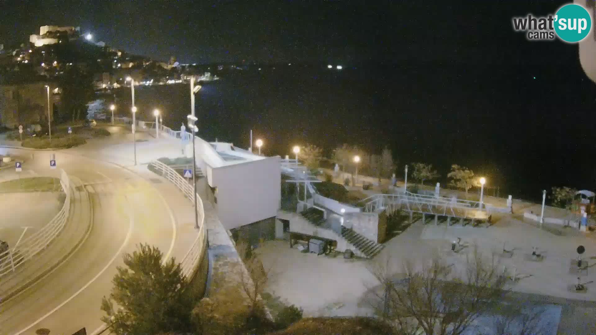 Live Cam Šibenik plage Banj