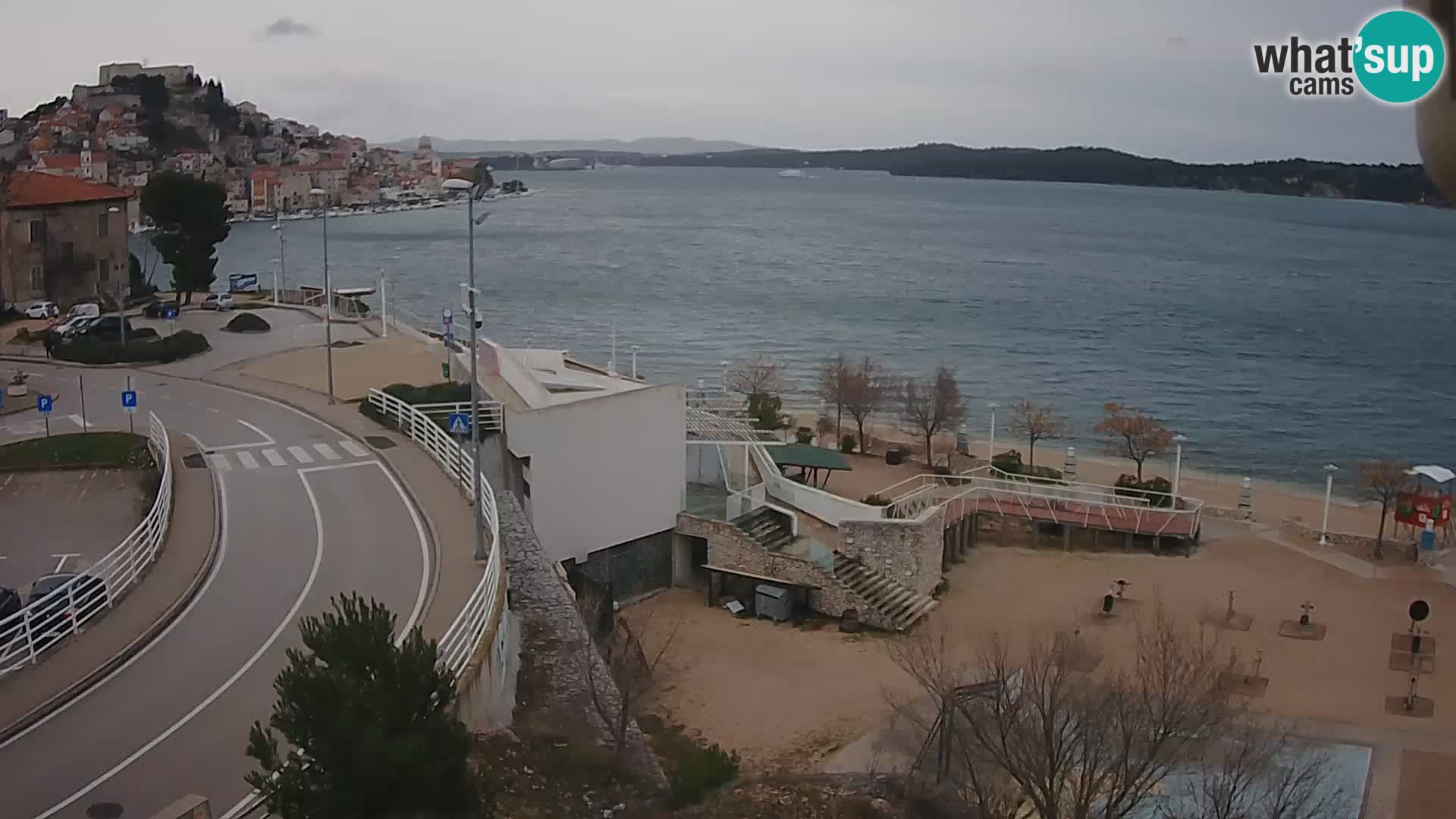 Livecam Sibenico spiaggia Banj