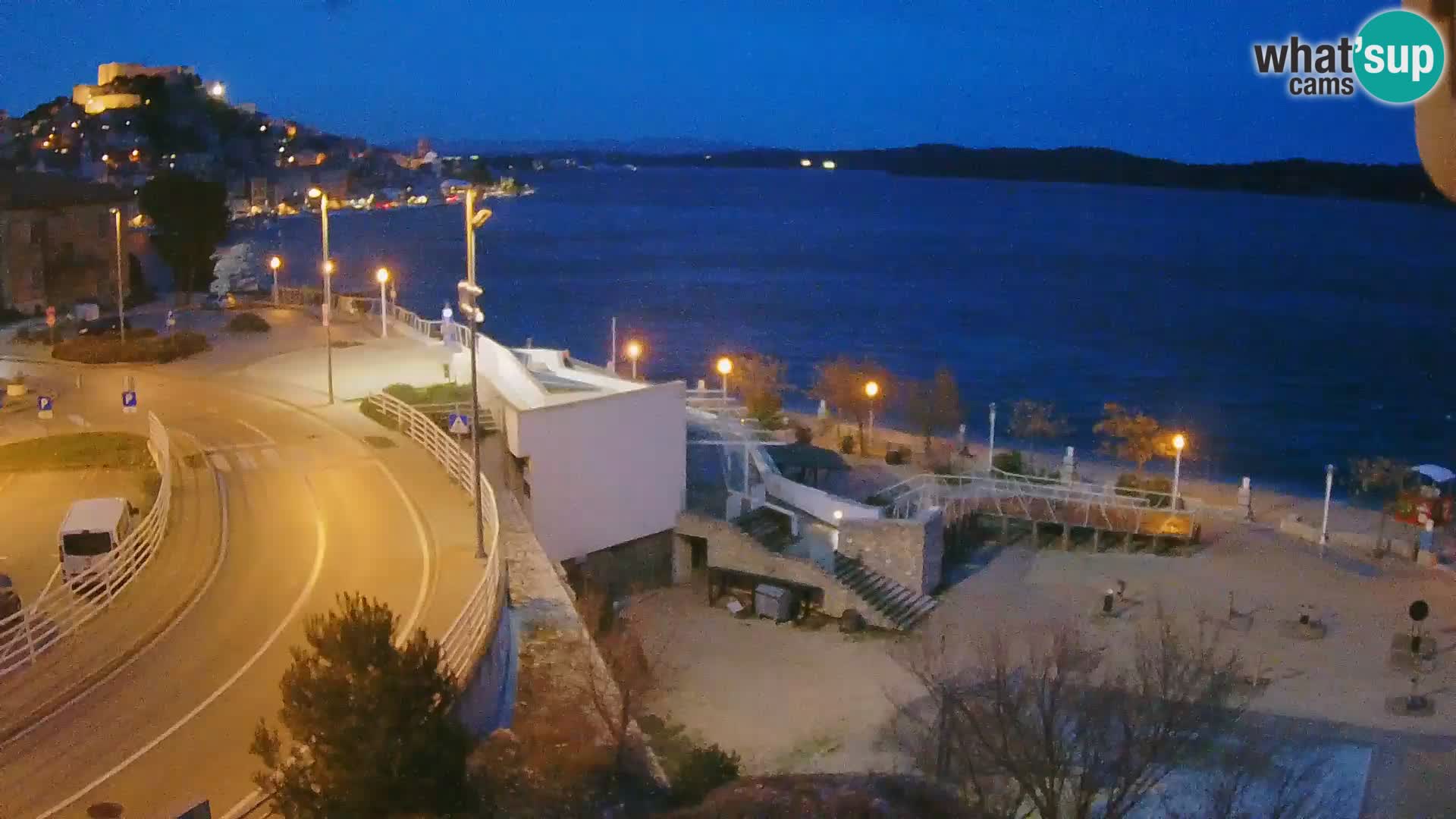 Kamera v živo Šibenik plaža Banj