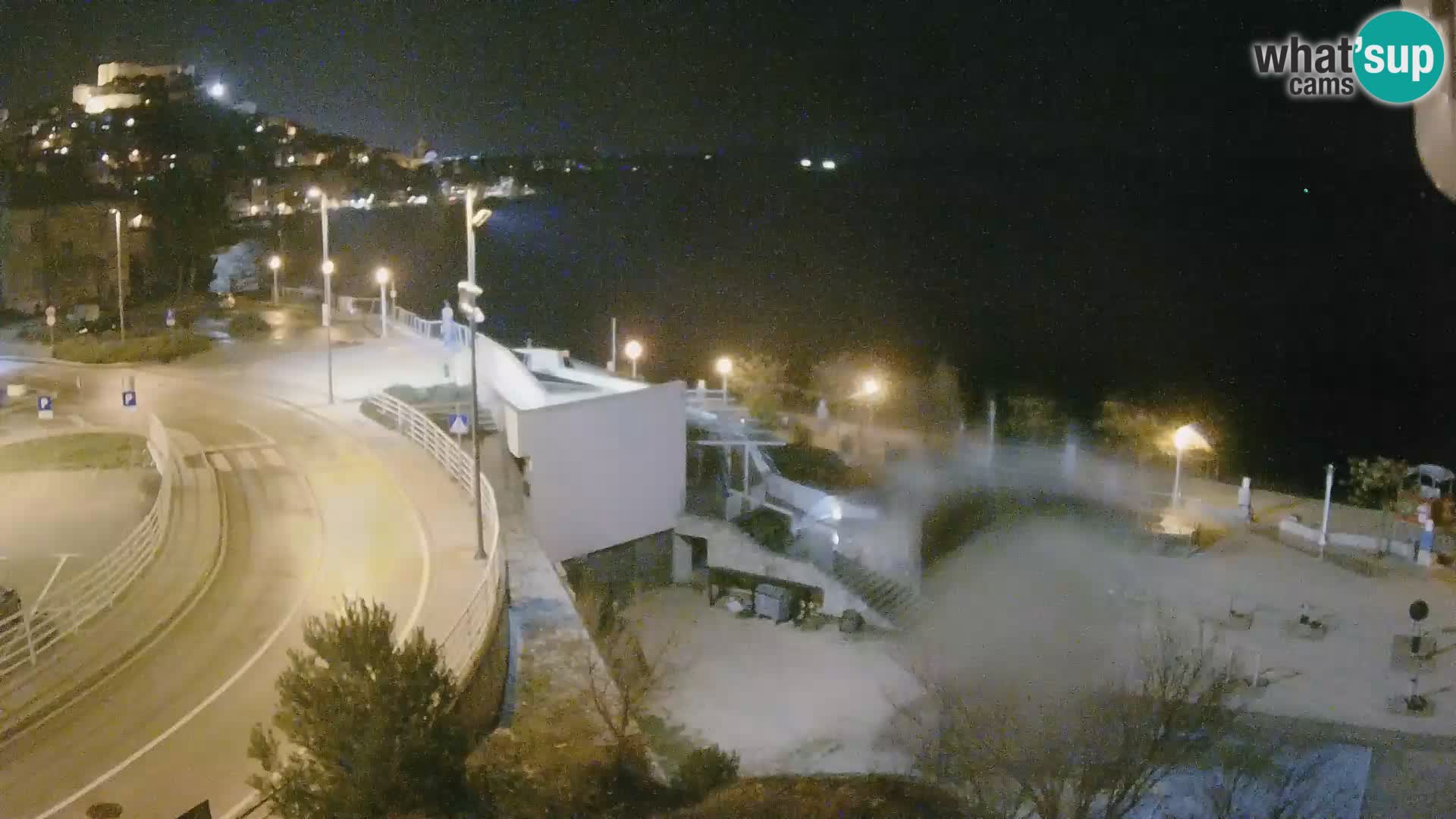 Live Cam Šibenik plage Banj