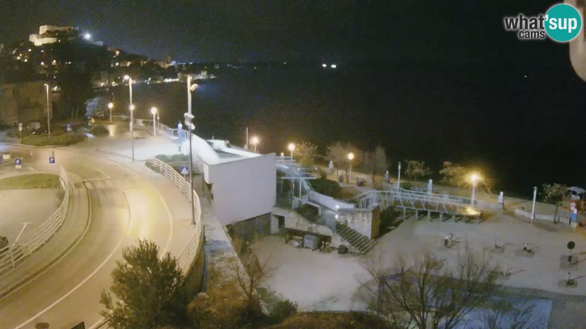 Web kamera Šibenik plaža Banj