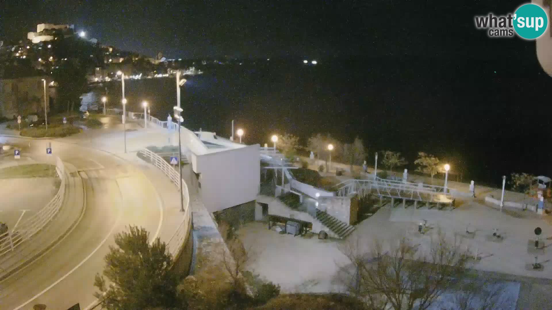 Livecam Sibenico spiaggia Banj