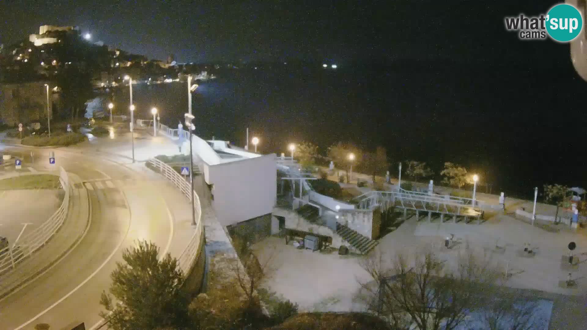 Šibenik webcam Beach Banj