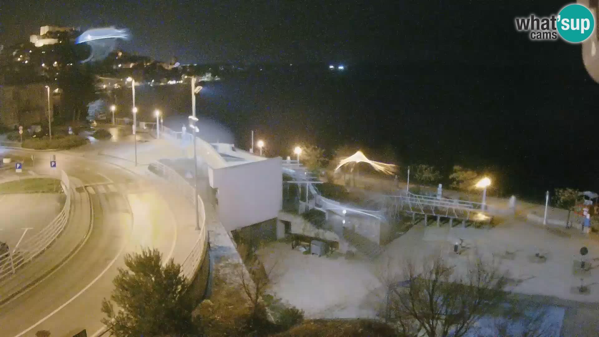 Šibenik webcam Beach Banj