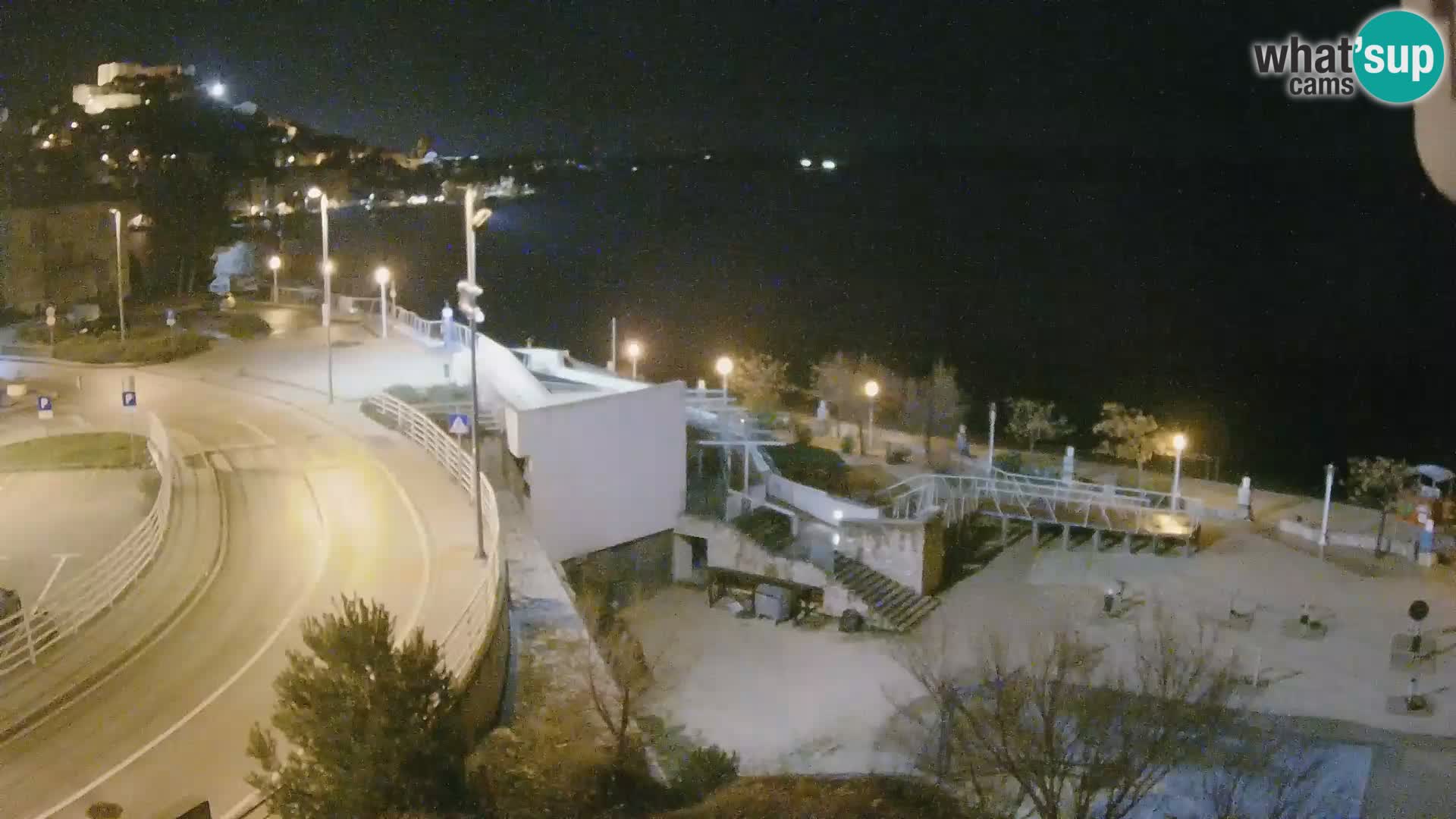 Šibenik webcam Beach Banj